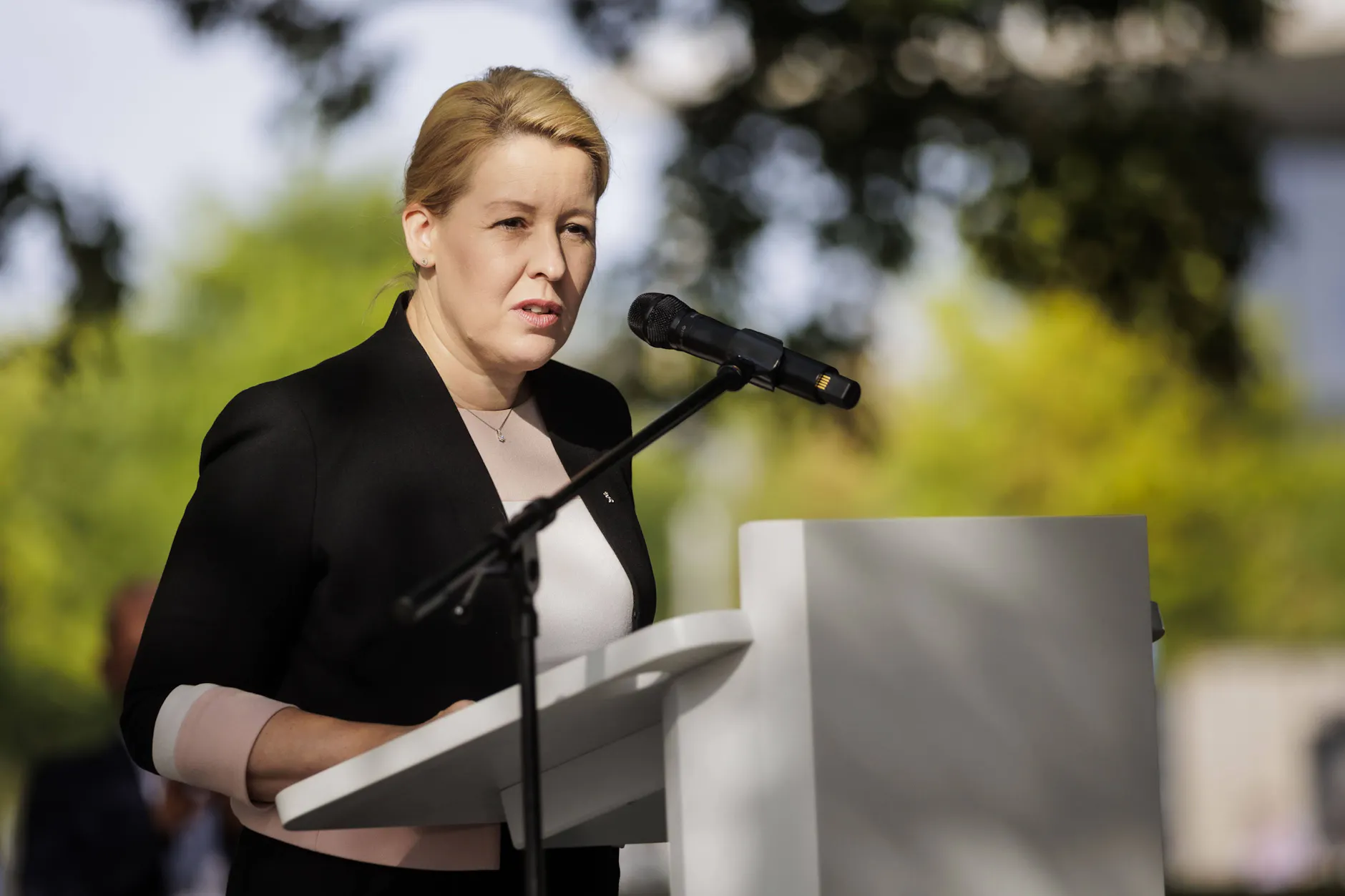 Franziska Giffeys Amt als erste Regierende Bürgermeisterin Berlins hat ihr viel bedeutet.