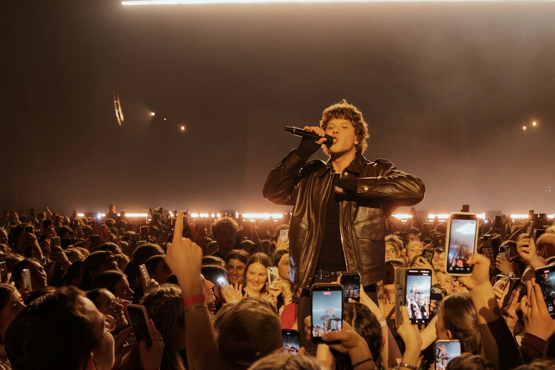 Mittendrin: Zartmann bei seinem Auftritt in Freiburg.