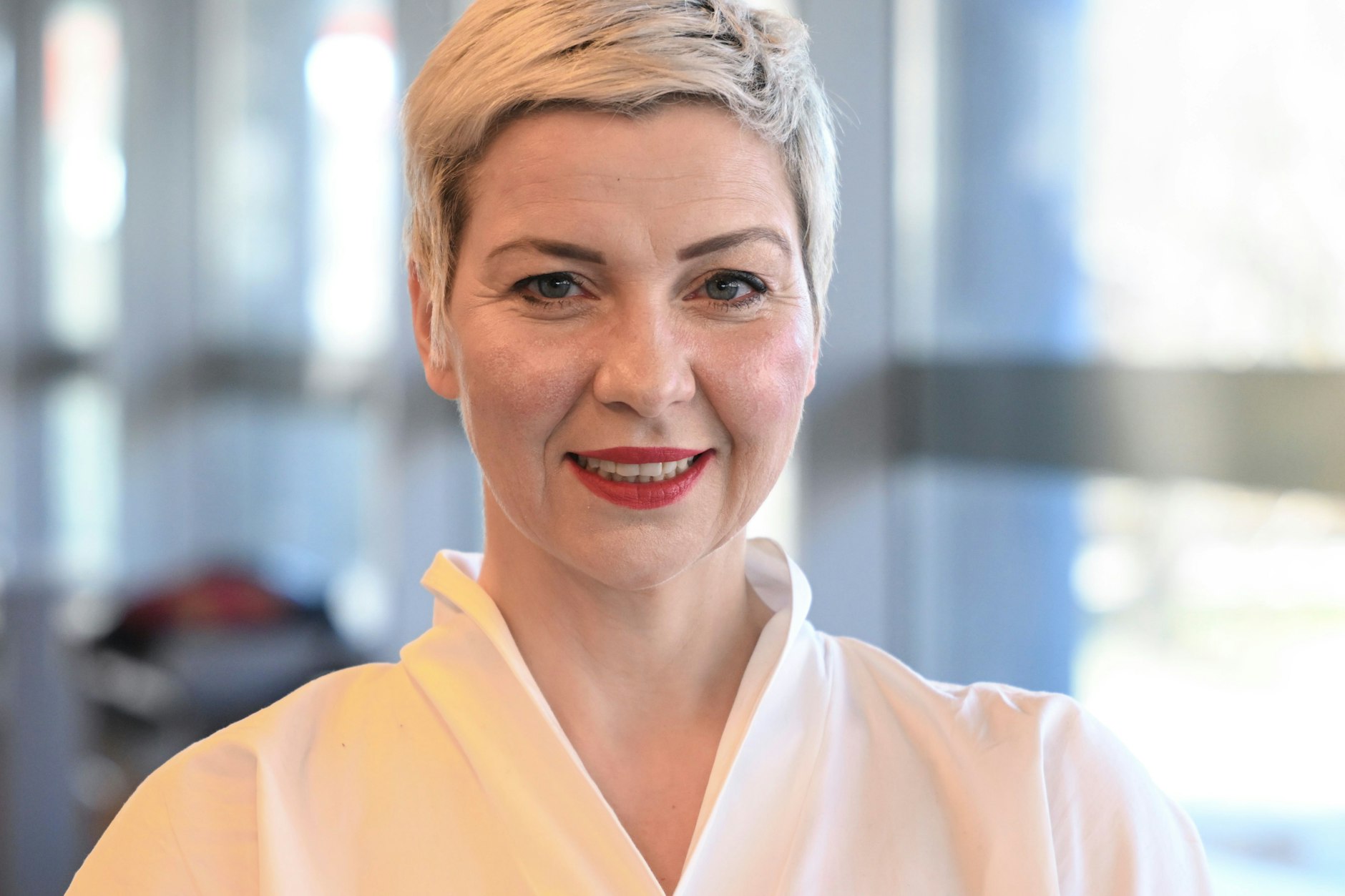 Berlin: Die belarussische Bürgerrechtlerin und Flötistin Maria Kolesnikowa