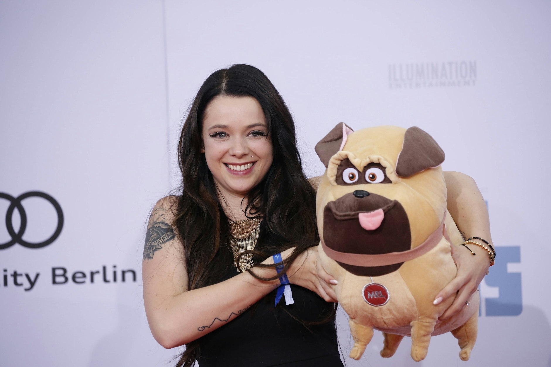 Ein Bild aus der Zeit vor OnlyFans: Anne Wünsche bei der Premiere des Films Pets vor zehn Jahren in Berlin.