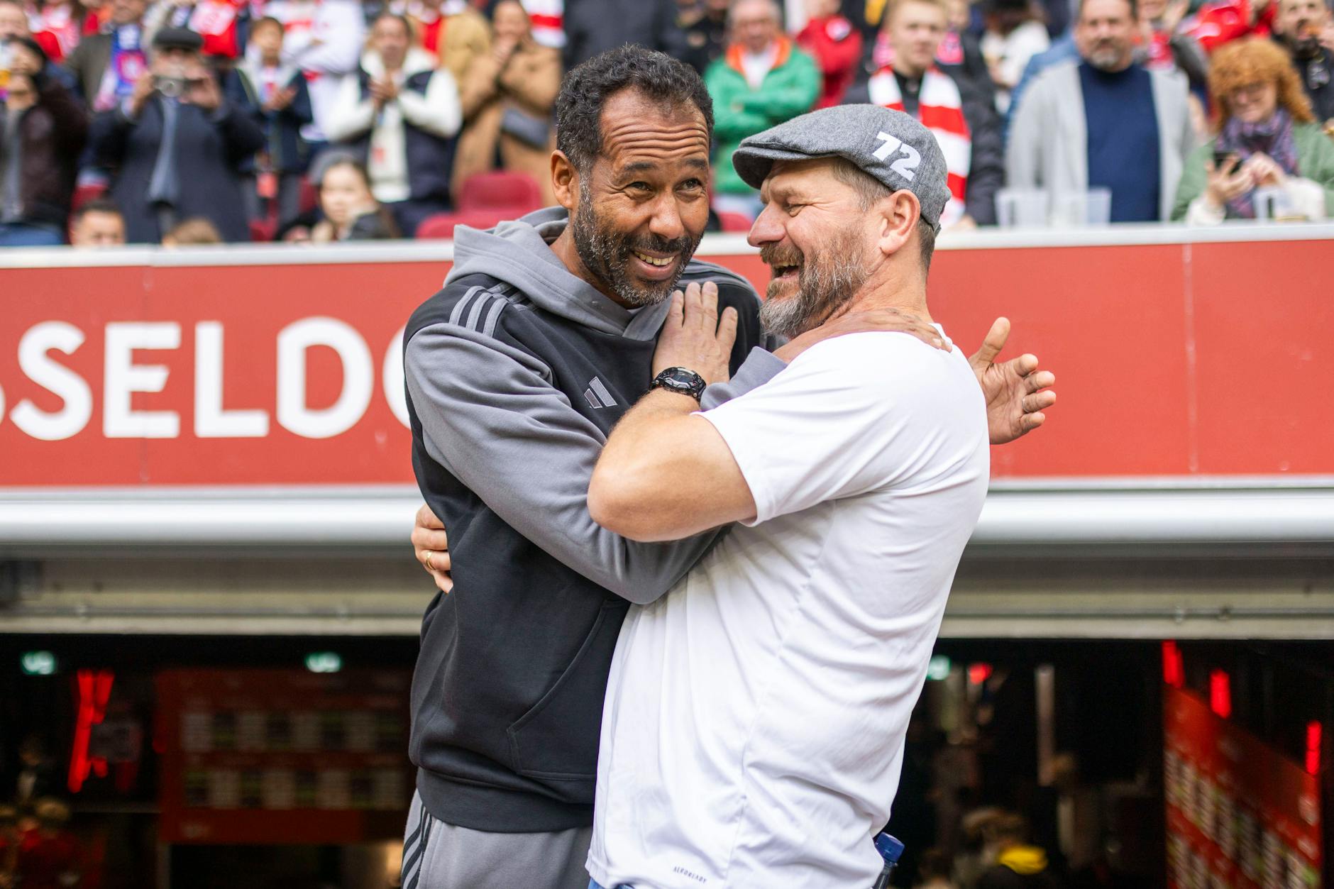 Bremens neuer Trainer Daniel und Union-Coach Steffen Baumgart sind seit zehn Jahren Freunde. Sonntag zählt das aber nicht beim Heimspiel des 1. FC Union.