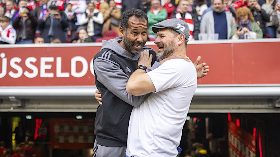 Bremens neuer Trainer Daniel und Union-Coach Steffen Baumgart sind seit zehn Jahren Freunde. Sonntag zählt das aber nicht beim Heimspiel des 1. FC Union.