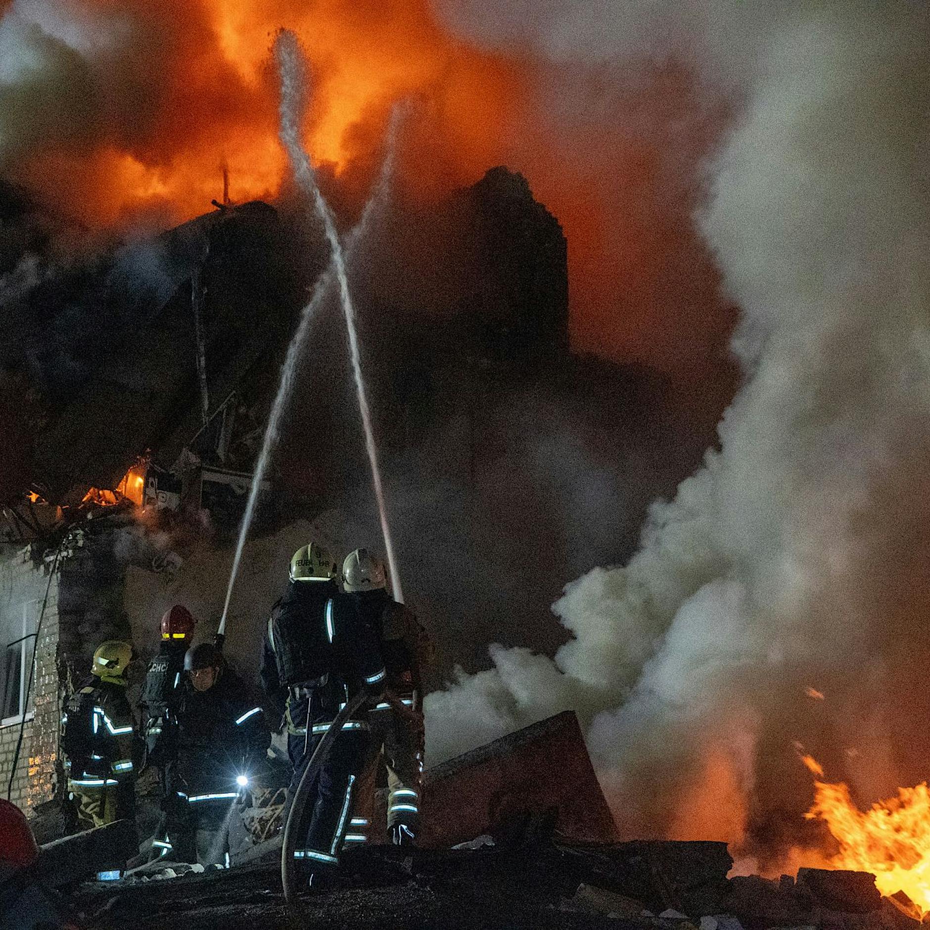 Russischer Großangriff auf Ukraine: Mehrere Tote in Charkiw, darunter Kinder