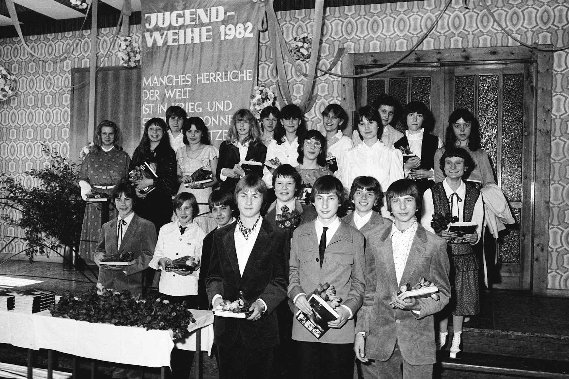 In der DDR war die Jugendweihe noch Pflicht.