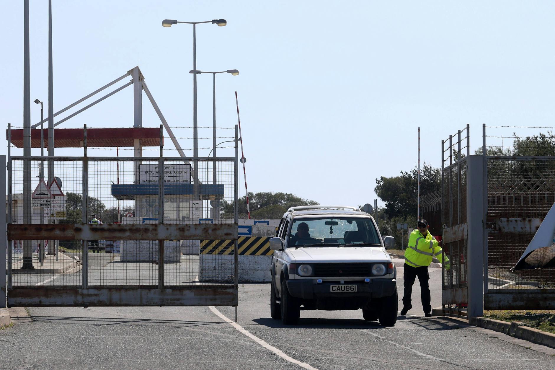 Die britische Militärbasis in Akrotiri auf Zypern. Touristen sollten einen weiten Bogen um diesen Ort machen.