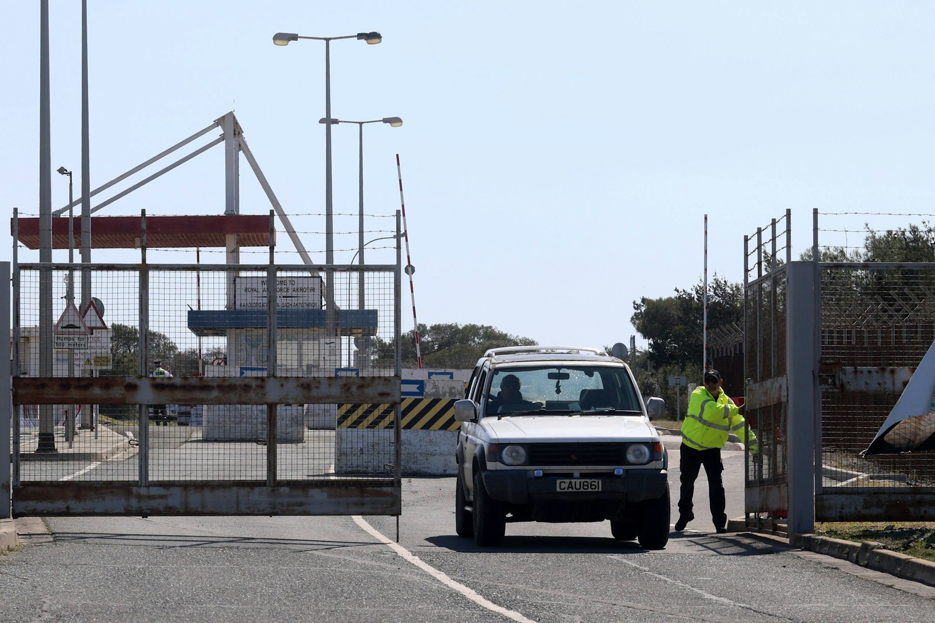 Die britische Militärbasis in Akrotiri auf Zypern. Touristen sollten einen weiten Bogen um diesen Ort machen.
