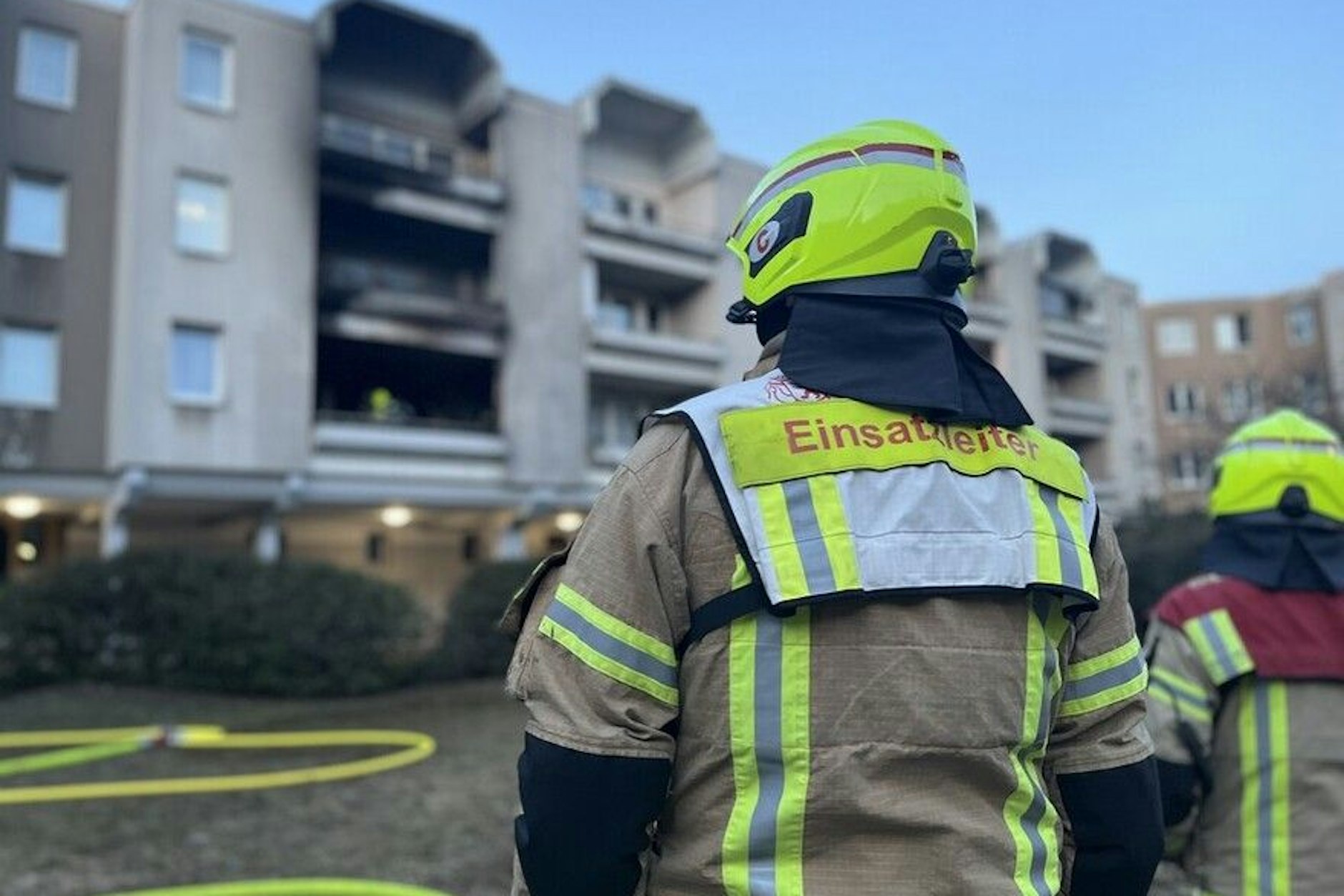 Feuerwehr und Polizei haben erfolgreich Hand in Hand gearbeitet. Niemand wurde verletzt.