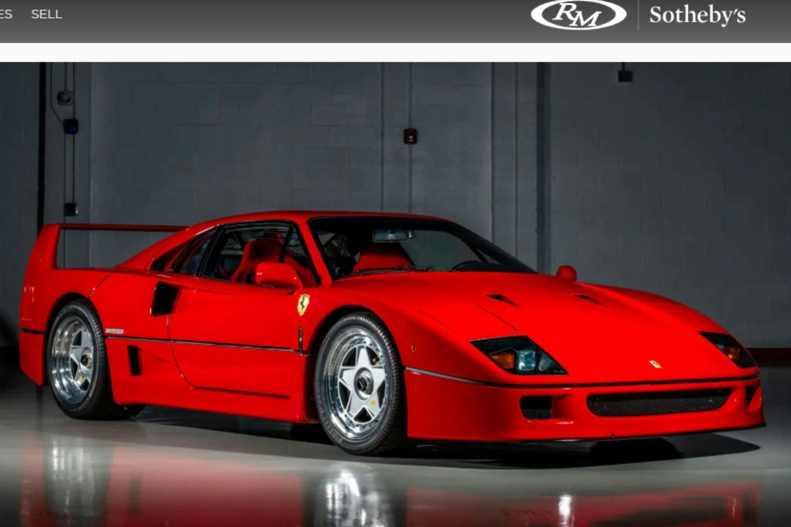 Dieser Ferrari wurde für 5,23 Millionen Dollar versteigert.