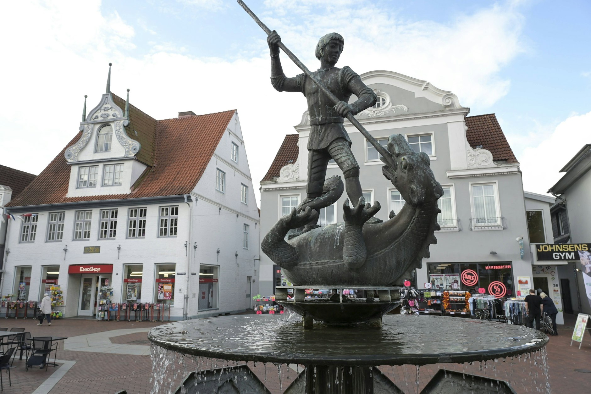 Heide ist eine beschauliche Stadt in Schleswig-Holstein.