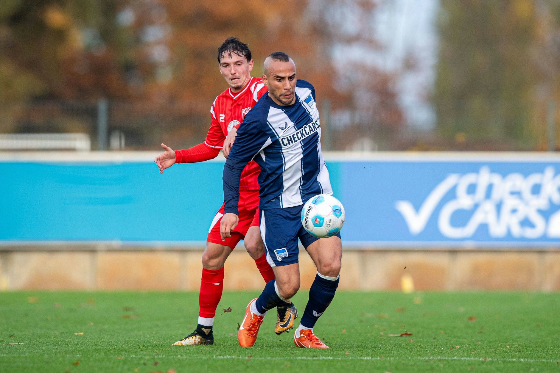 Ex-Profi Änis Ben-Hatira ist mit 37 Jahren noch immer als U23-Kapitän von Hertha BSC im Einsatz.