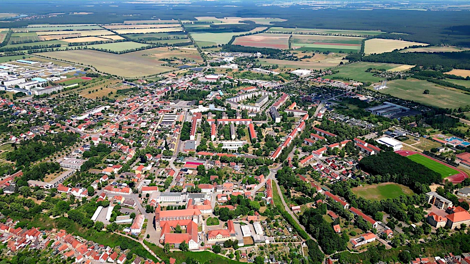 Der Stadtkern in Havelberg.
