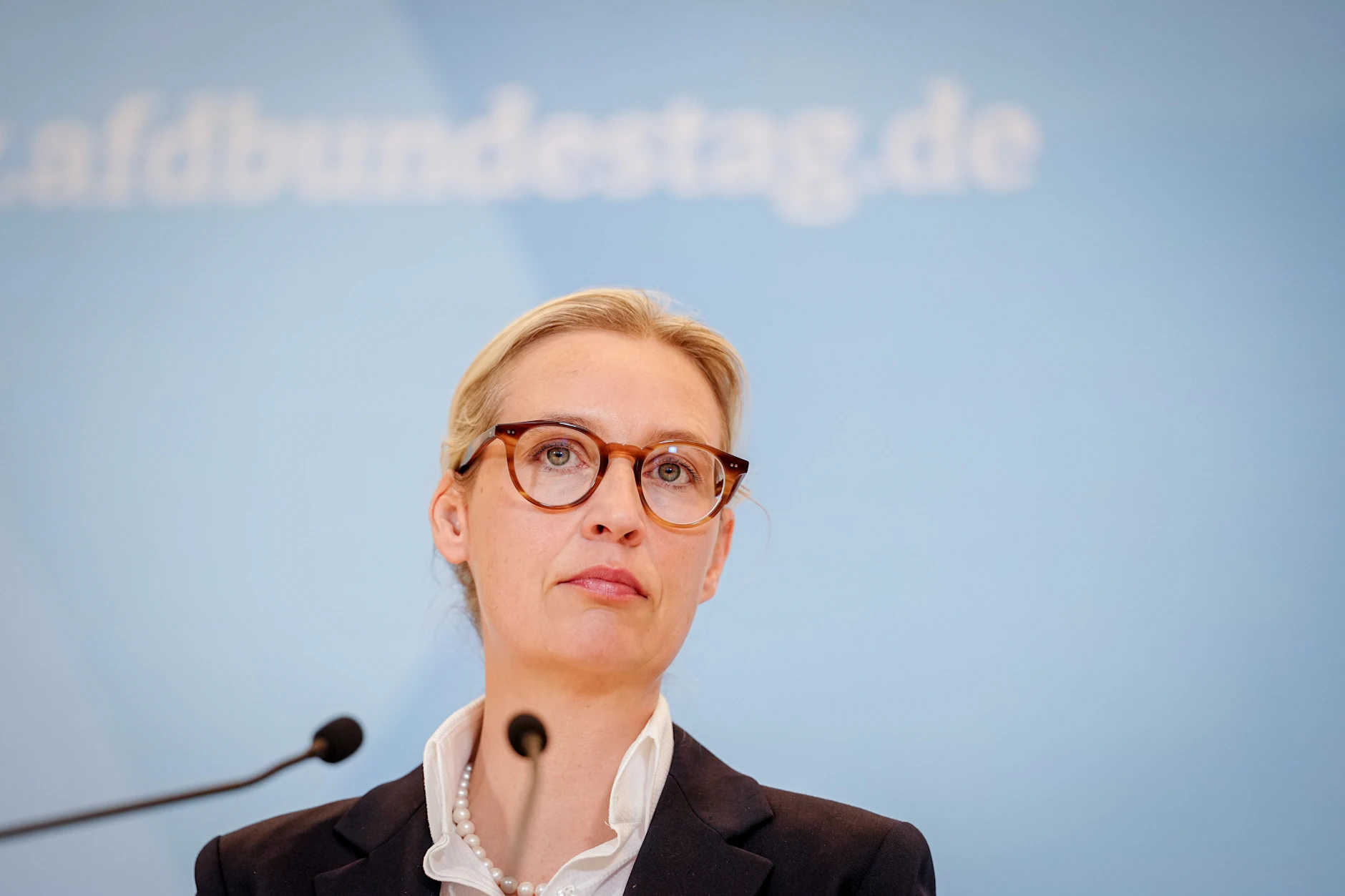 Alice Weidelist die Fraktions- und Bundesvorsitzende der AfD.