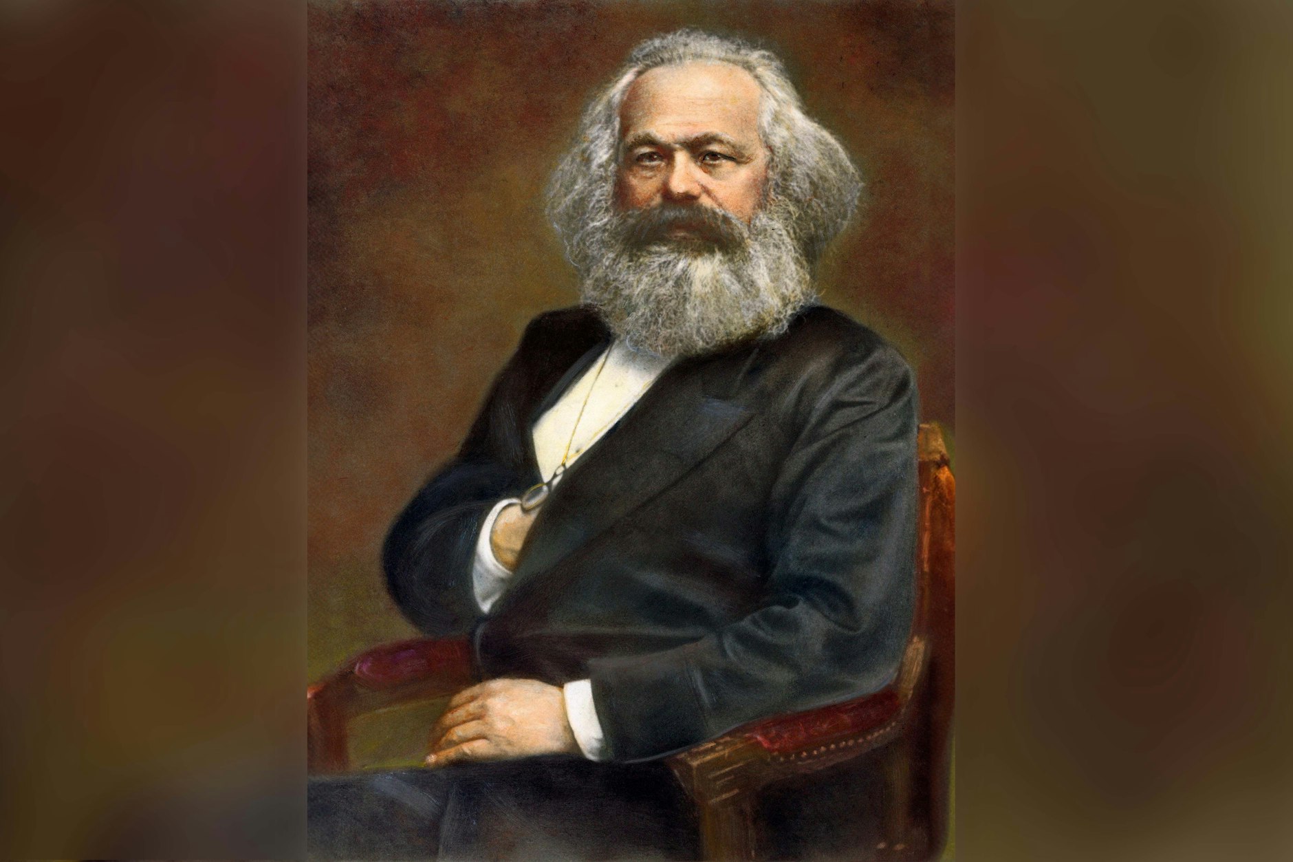 Der Philosoph Karl Marx glaubte an die Revolution.