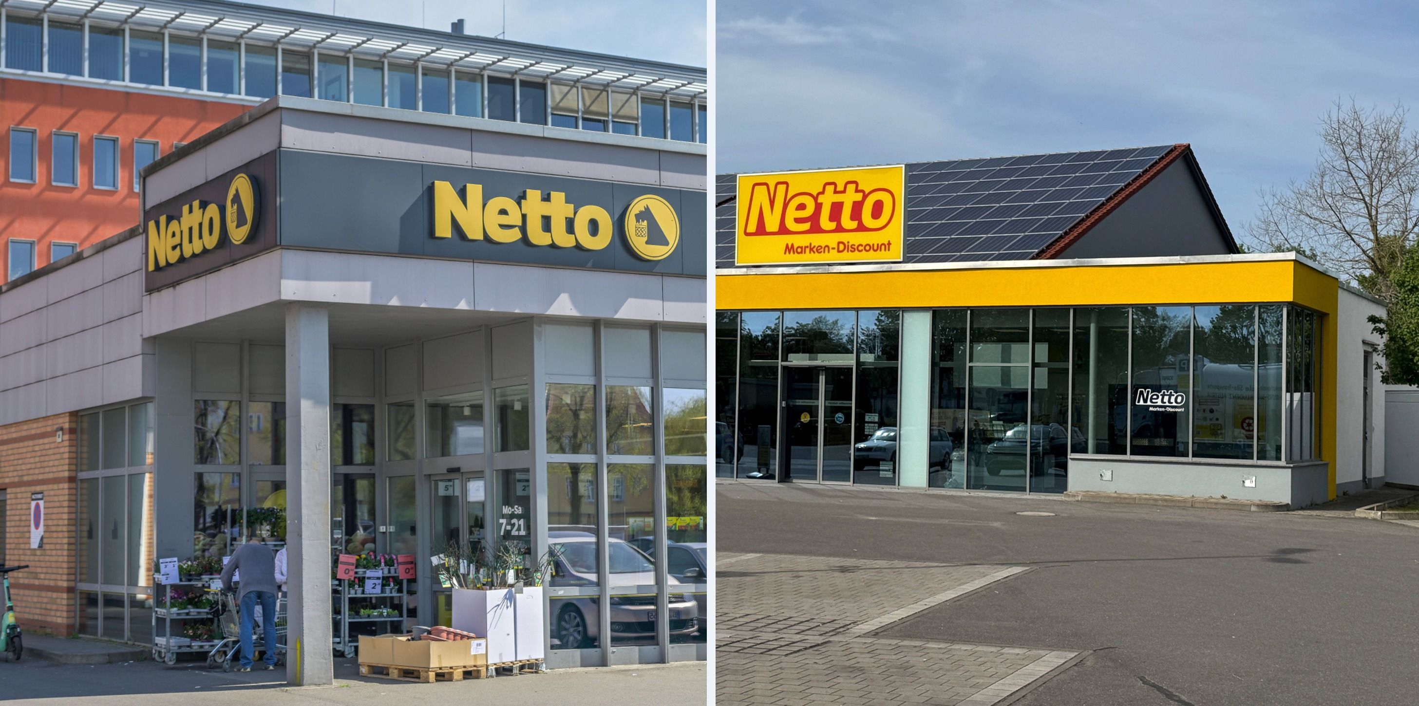 Netto in Deutschland: Zwei Discounter ein Name - wer ist der echte?