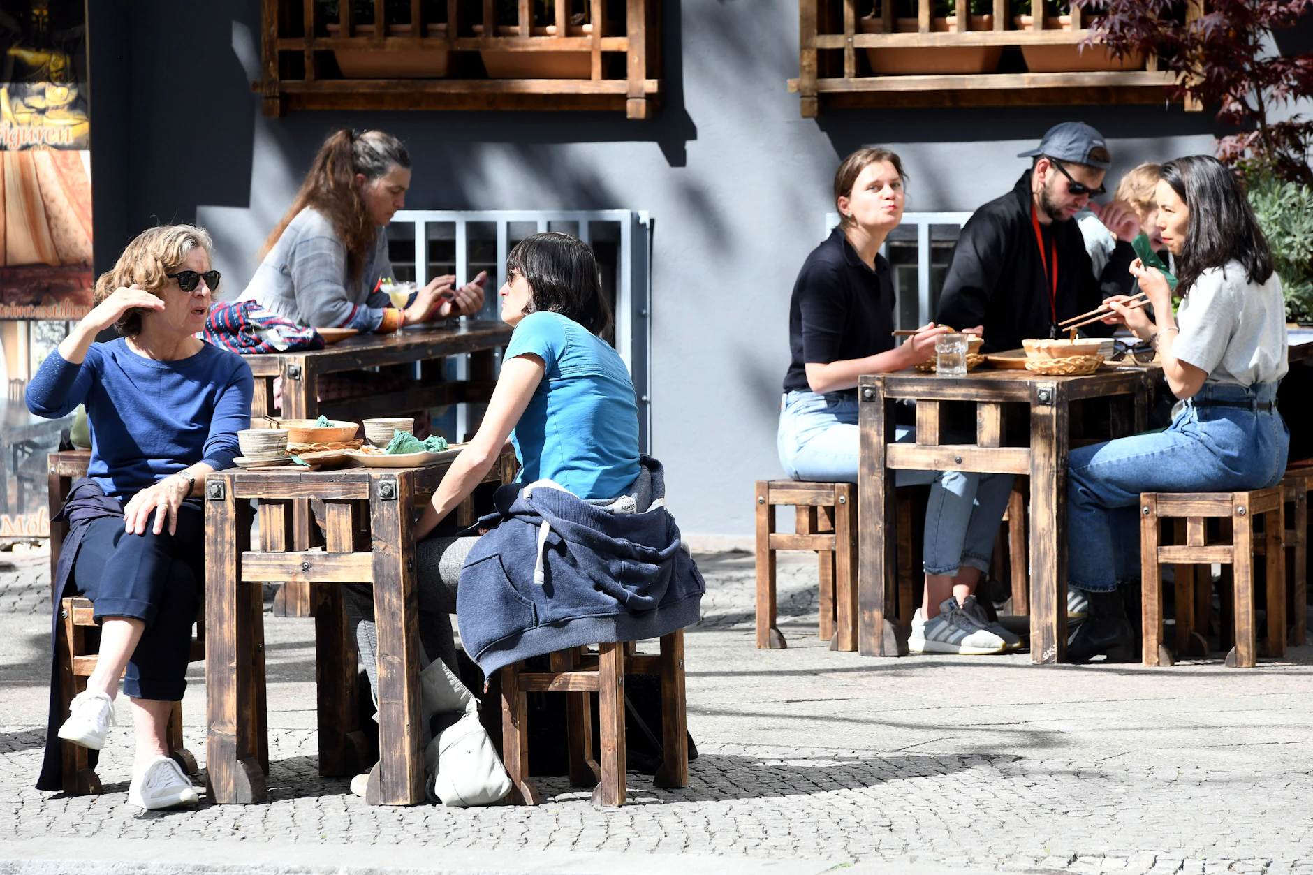 Der Berliner Senat will die Außengastronomie verlängern.