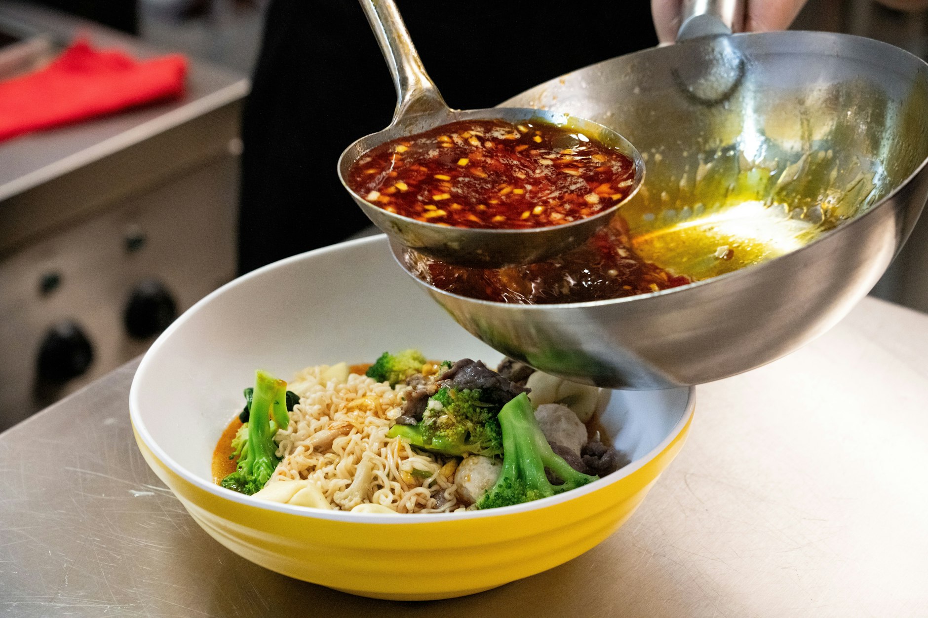 Hier entscheidet jeder selbst, was in die Suppenschüssel kommt.