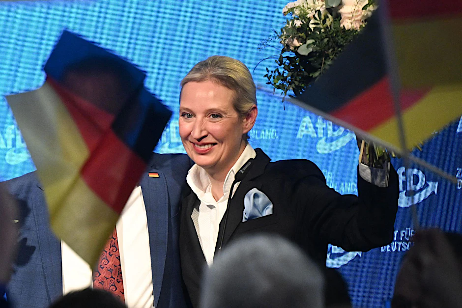 Alice Weidel, Bundesvorsitzende und Kanzlerkandidatin der AfD – ihre Partei zieht viele frühere Nichtwähler an.