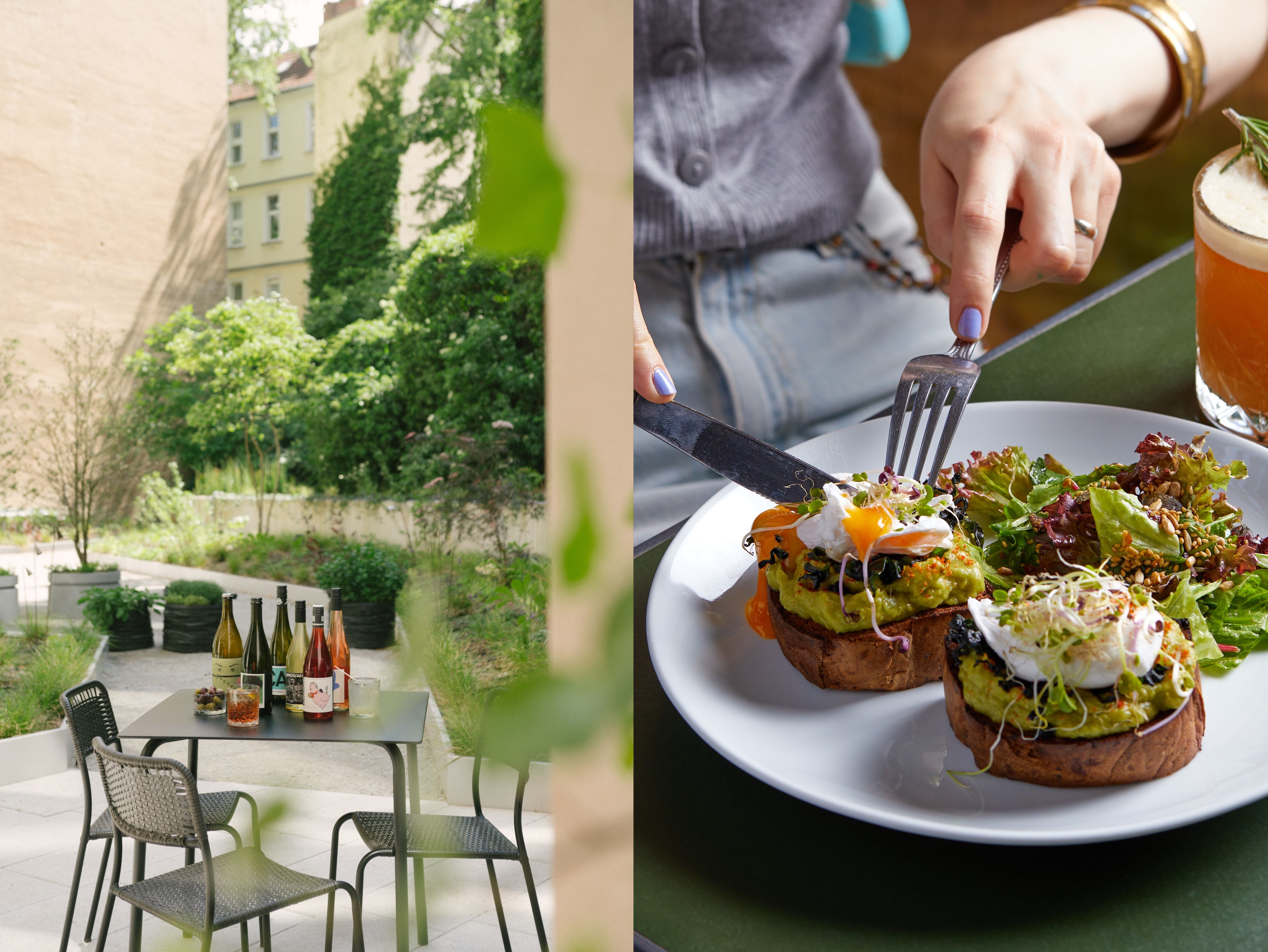 Endlich wieder draußen sitzen: Das sind die schönsten Cafés unter freiem Himmel