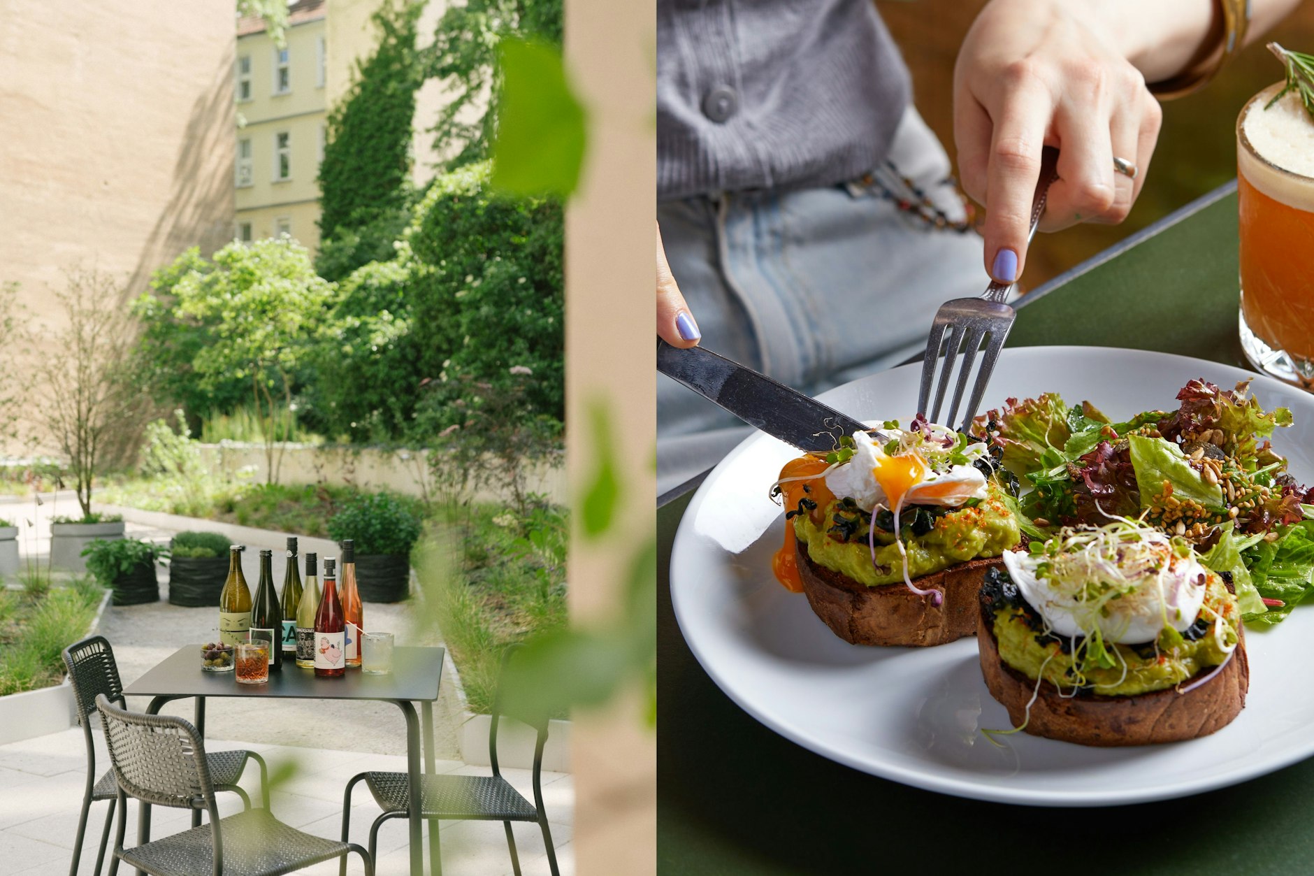 Endlich wieder draußen sitzen: Das sind die schönsten Cafés unter freiem Himmel