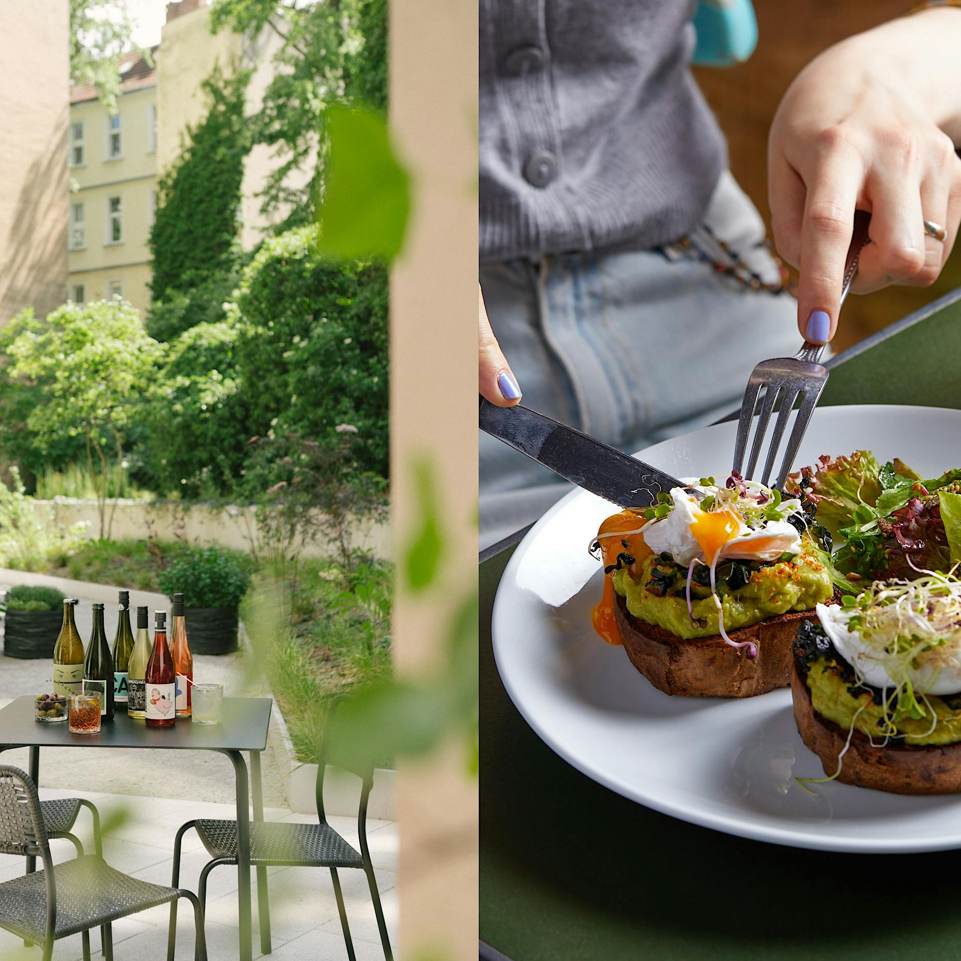 Endlich wieder draußen sitzen: Das sind die schönsten Cafés unter freiem Himmel