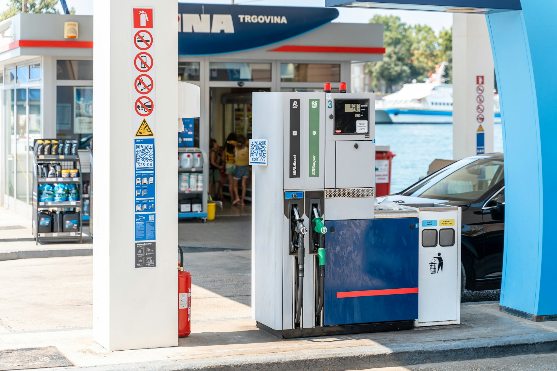 Kroatien führt eine Obergrenze für Benzin und Diesel ein.