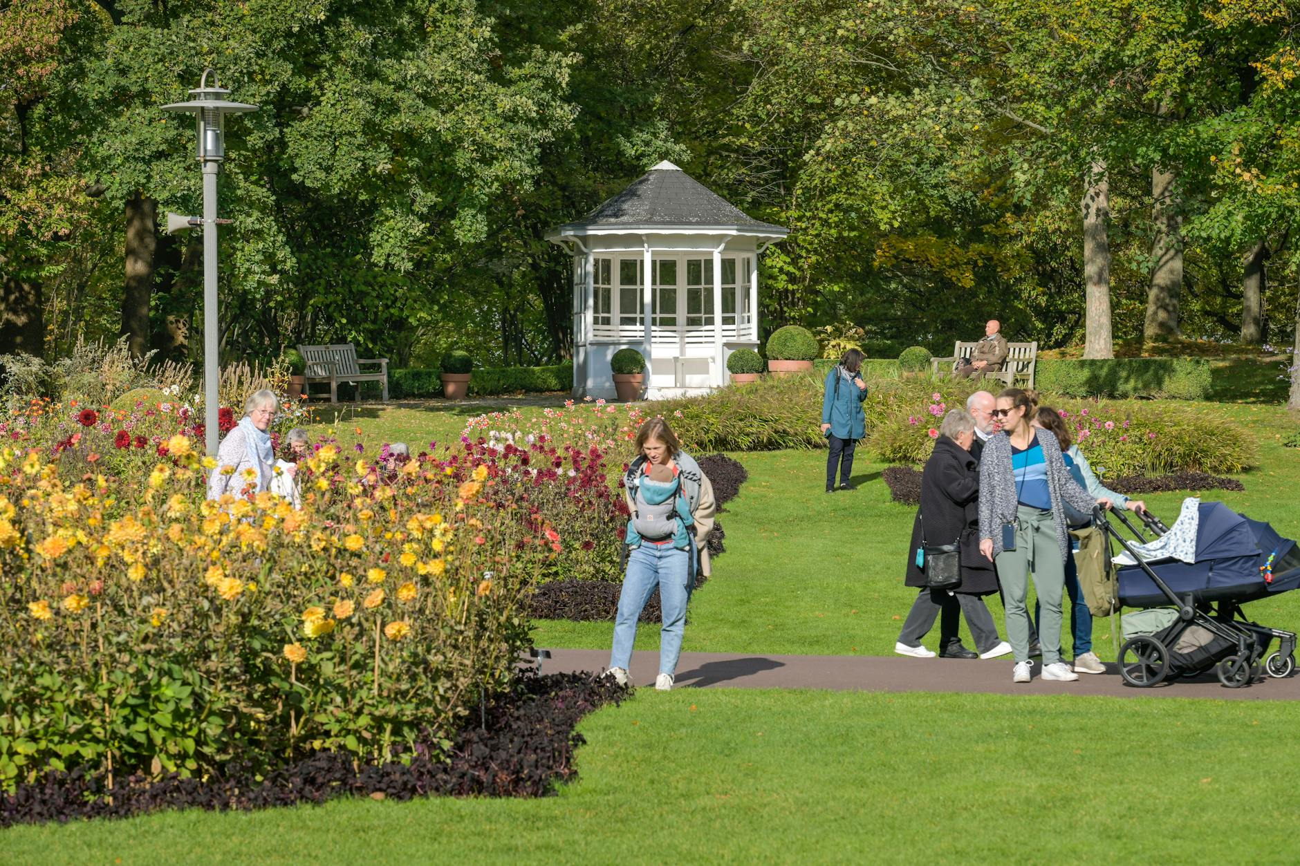 Die kommenden Tage in Berlin werden mild. Perfekt, um während der Regenpausen einen schönen Spaziergang zu machen.