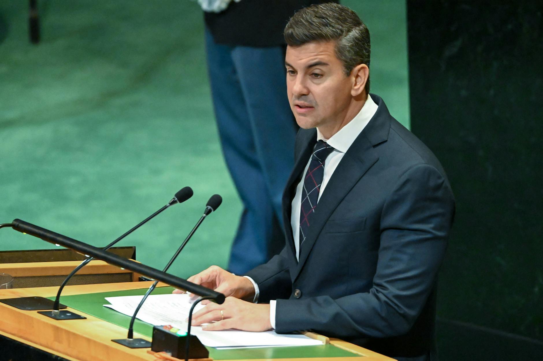 Paraguays Präsident Santiago Peña dürfte das vom Parlament gebilligte SOFA mit den USA demnächst unterzeichnen.