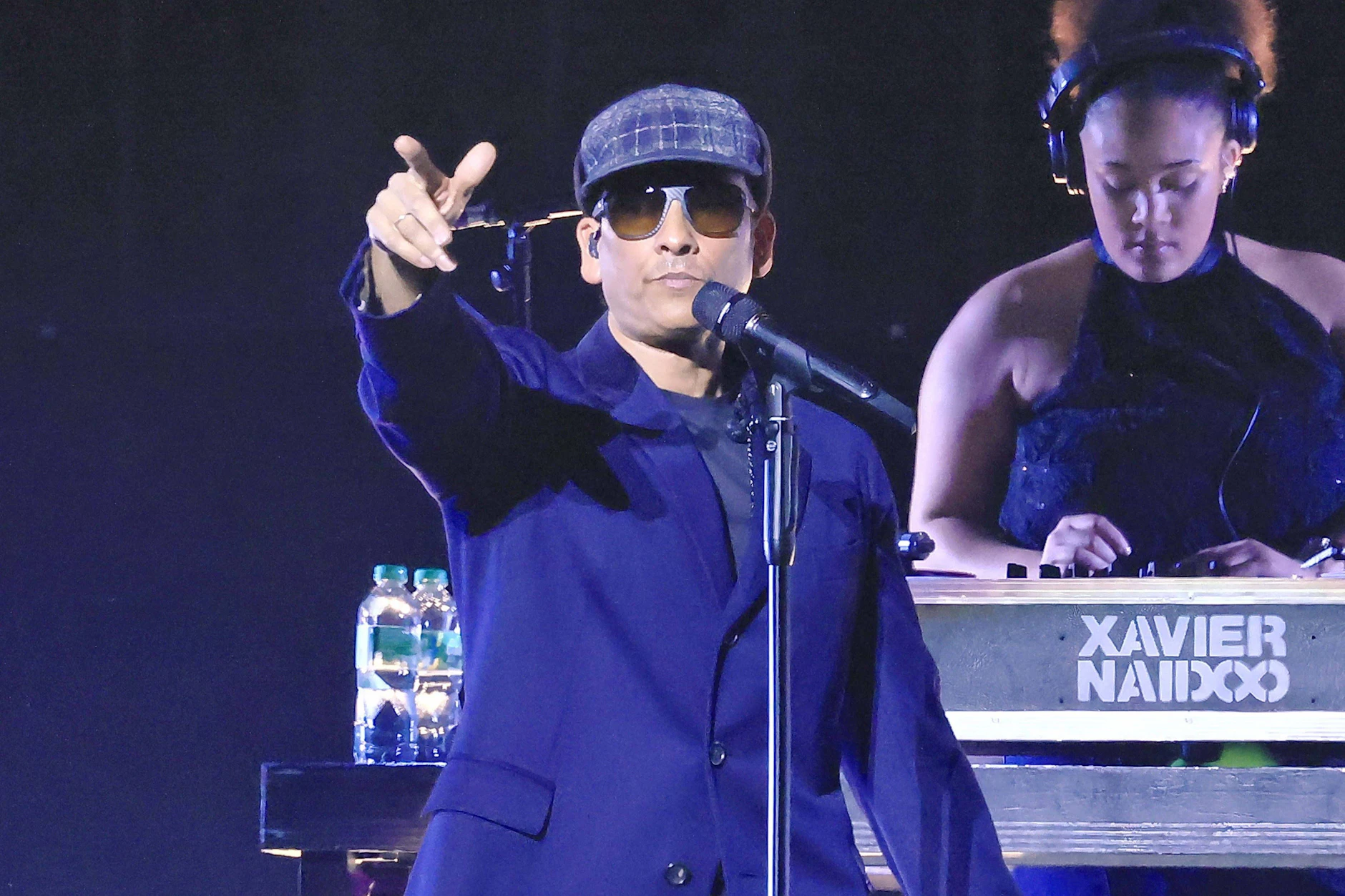 Der Sänger Xavier Naidoo bei einem Live-Auftritt am 20.01.26 in der Uber Arena