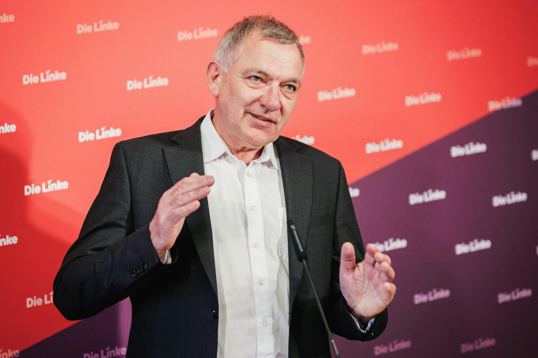 Jan van Aken, Co-Parteivorsitzender der Linke