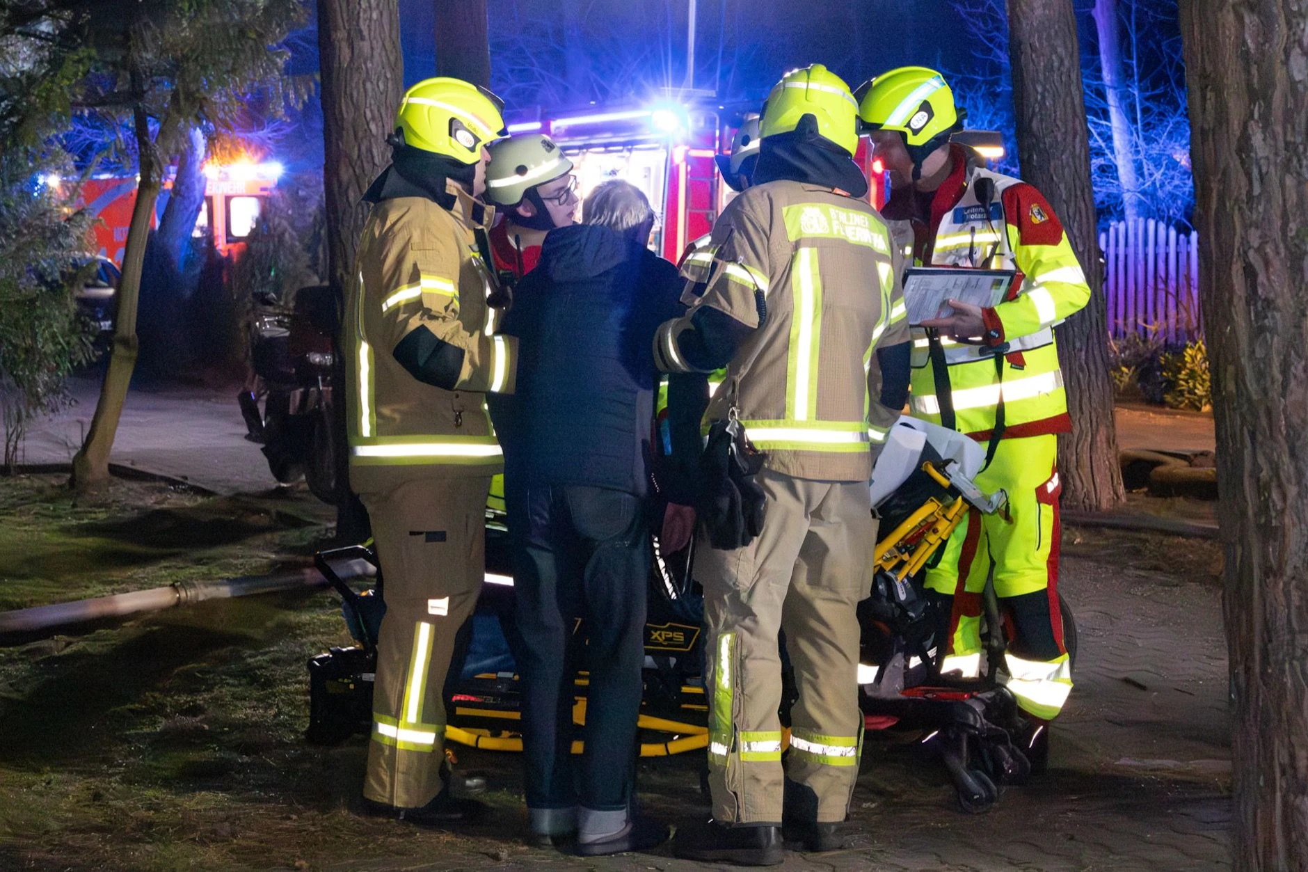 Die pflegebedürftigen Bewohner der Diakonie-Einrichtung wurden evakuiert.