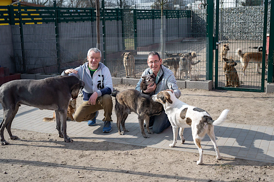 Das Altenheim für Tiere&nbsp; von Dirk Bufé und Hartmut Benter feiert im Mai große Neueröffnung am neuen Standort in Pankow.
