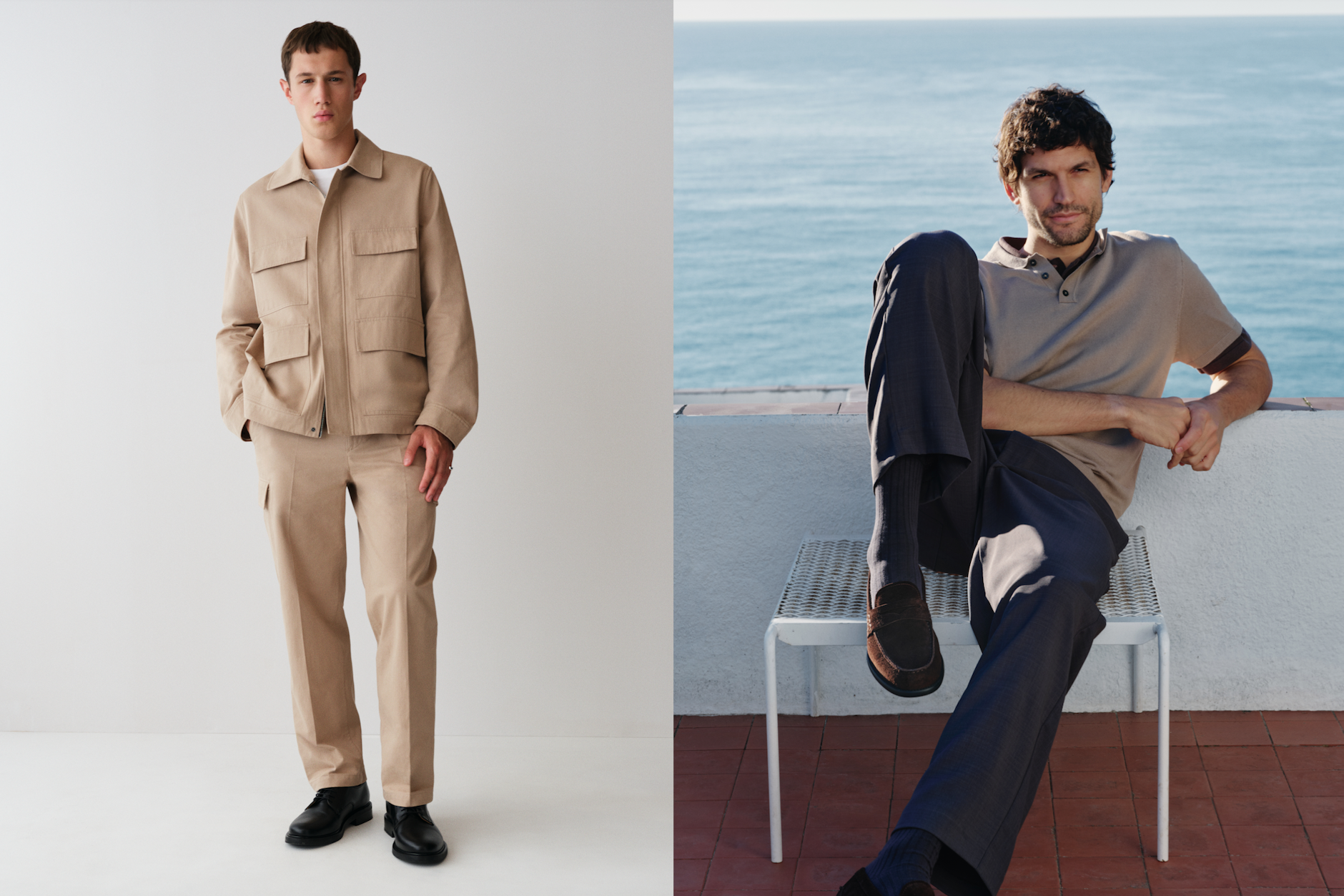 Genug mit Schichten: Das tragen die Herren im Frühling.