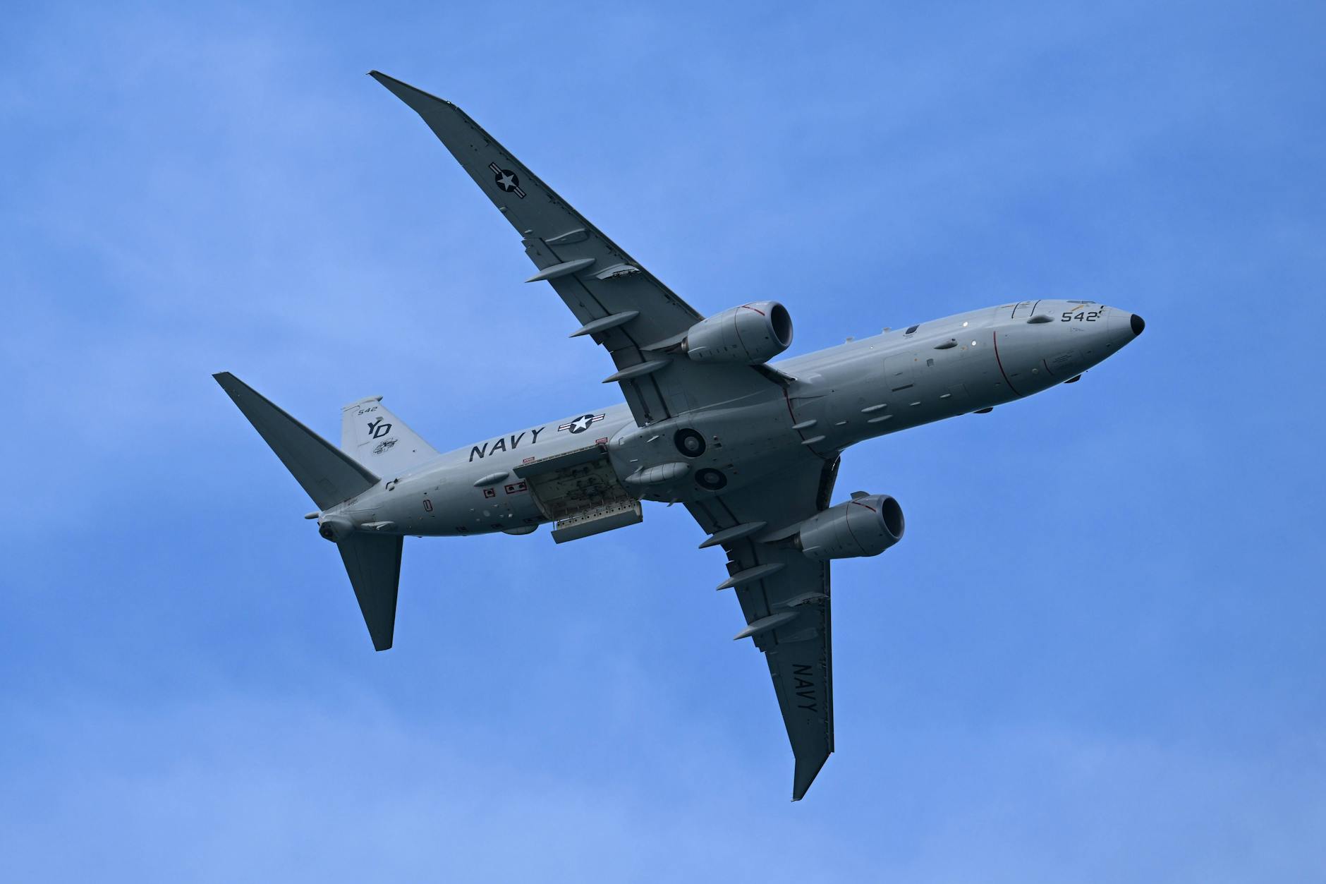 Eine P-8A Poseidon der US-Marine