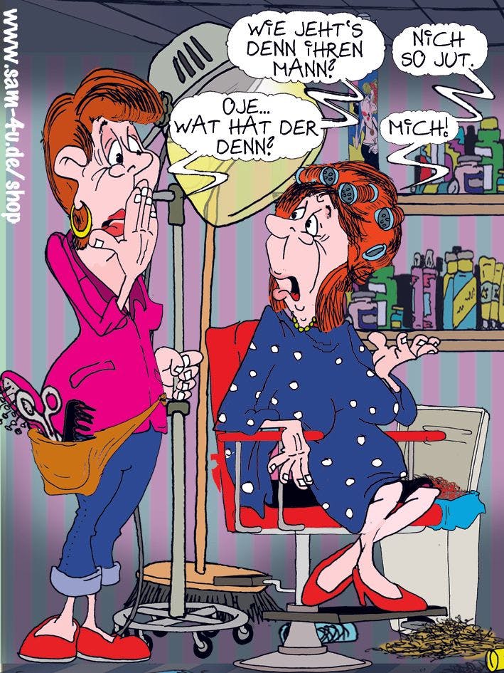 Der Cartoon des Tages bringt Ihnen jeden Tag den typischen Berliner Humor von unserem Zeichner Sam Paff aus Berlin.