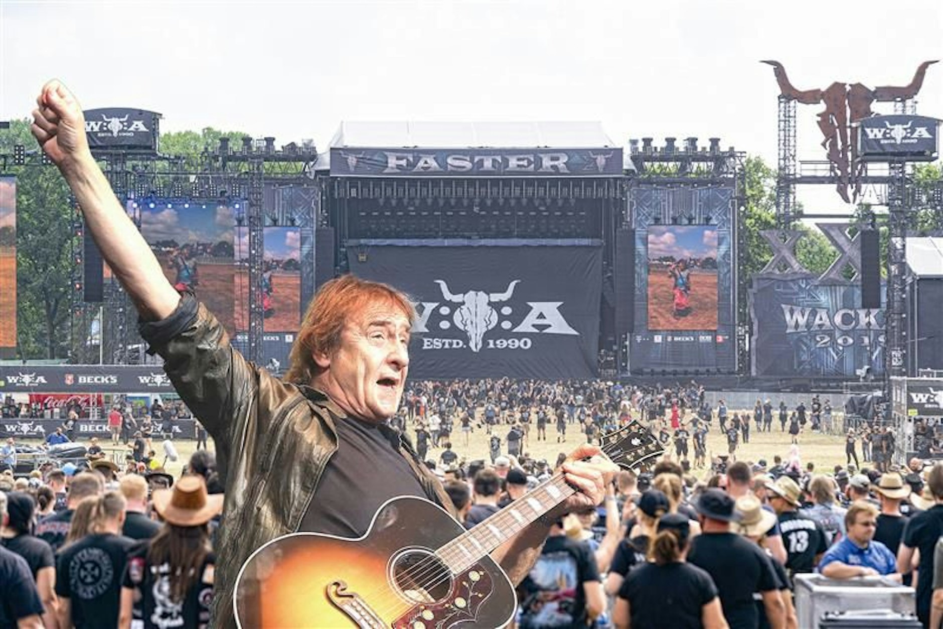 Dieter „Maschine“ Birr: In diesem Jahr rockt er das legendäre Metal-Festival in Wacken.