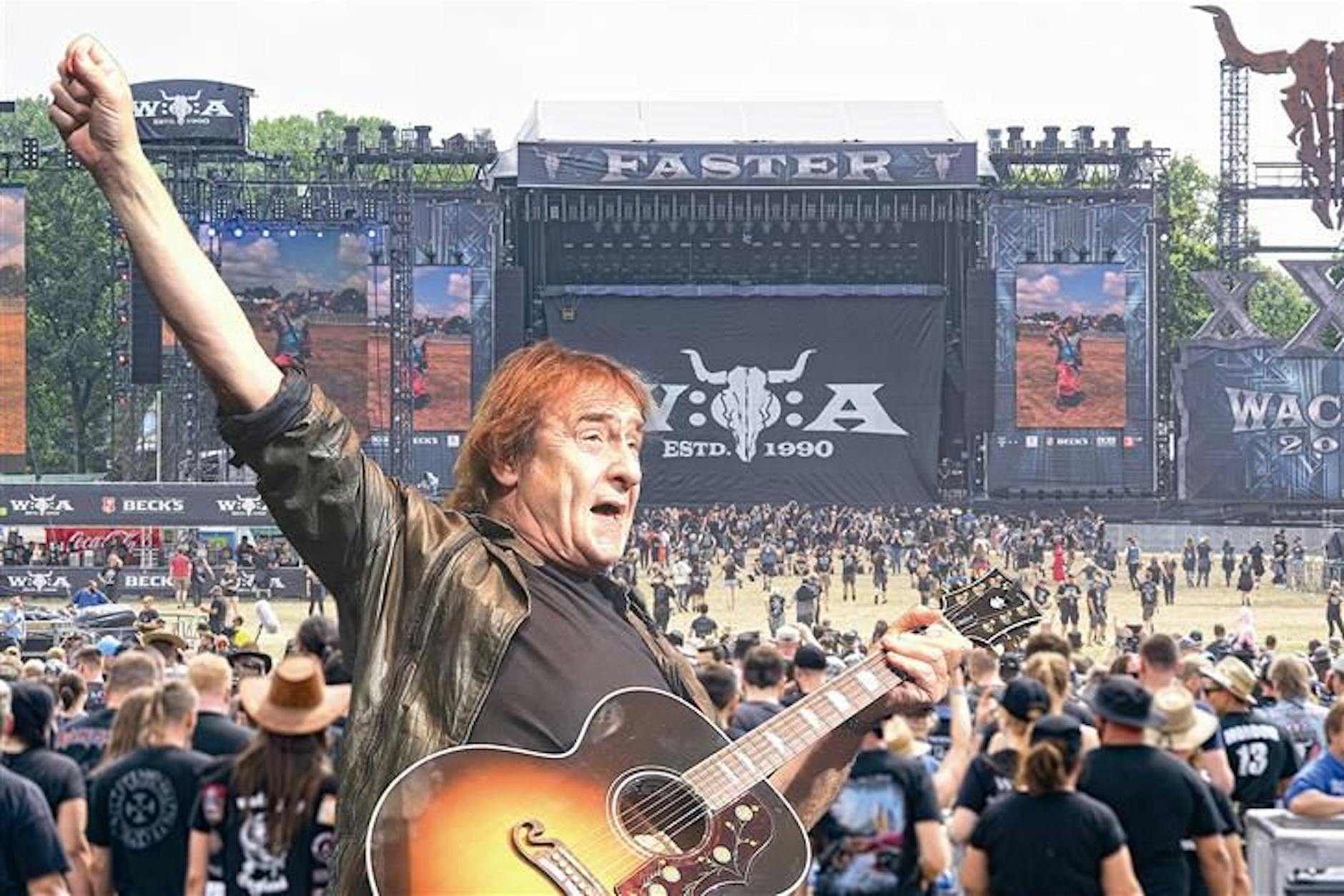 Sein Traum wird wahr: Endlich mit 82 – Puhdys-Star tritt in Wacken auf!