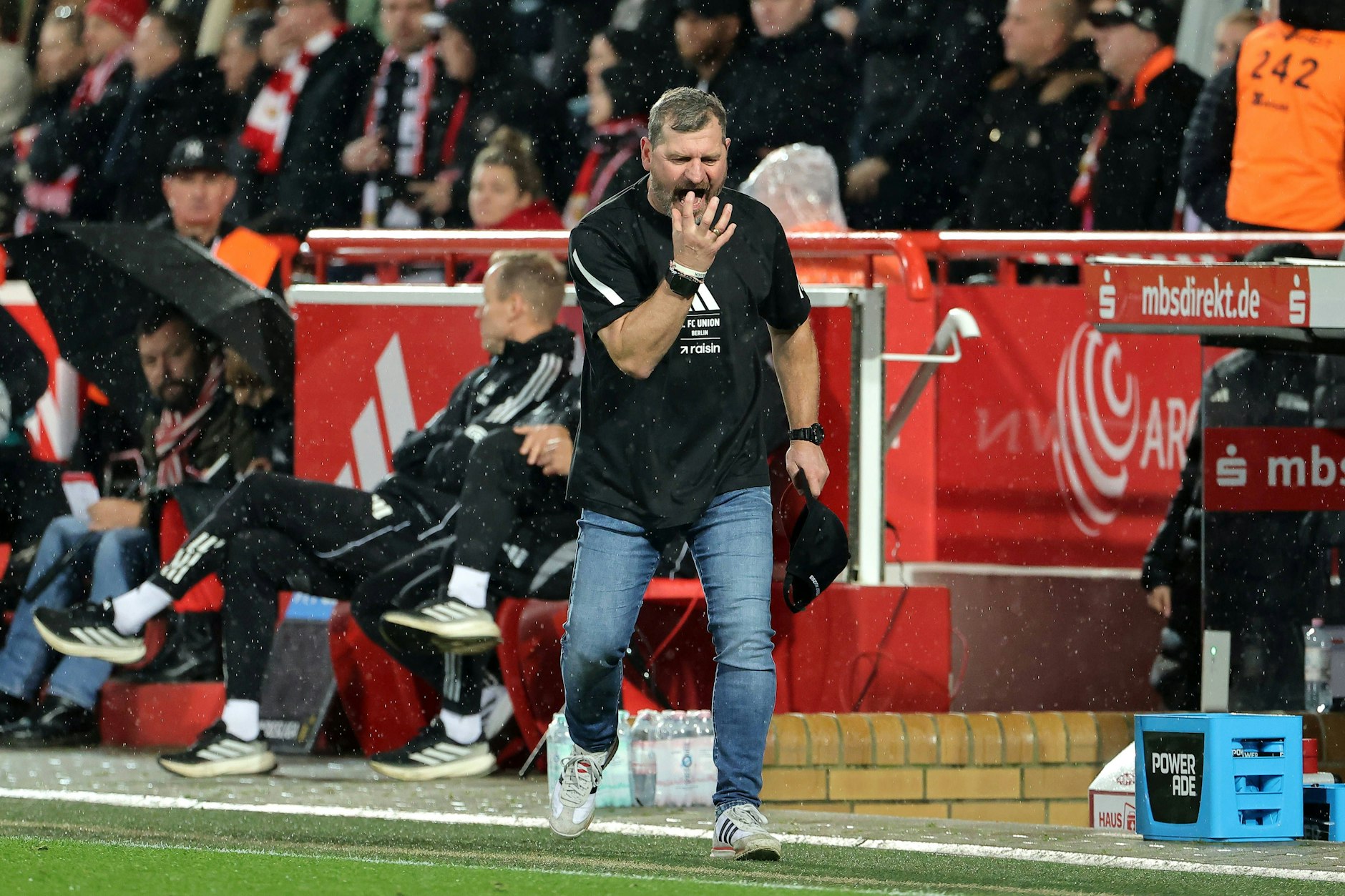Trainer Steffen Baumgart ärgerte sich im Hinspiel gegen den SC Freiburg (0:0) über viele vergebene Torchancen des 1. FC Union Berlin.