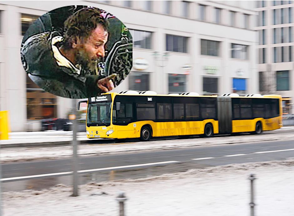 Dieser Mann soll in einem Bus einem 13-Jährigen ins Gesicht geschlagen haben.