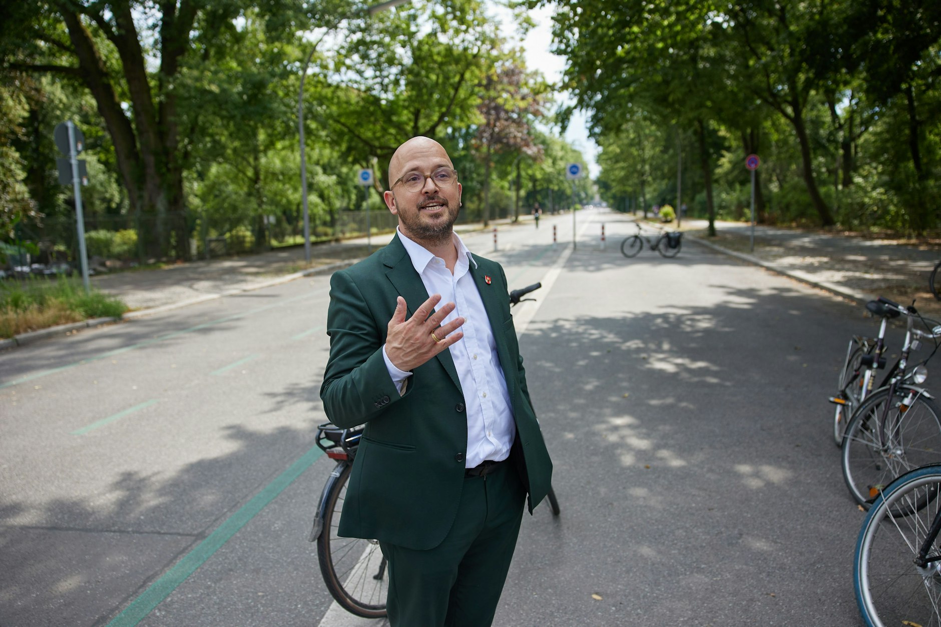 Christopher Schriner (Grüne) findet den Vorschlag des Senats blauäugig.