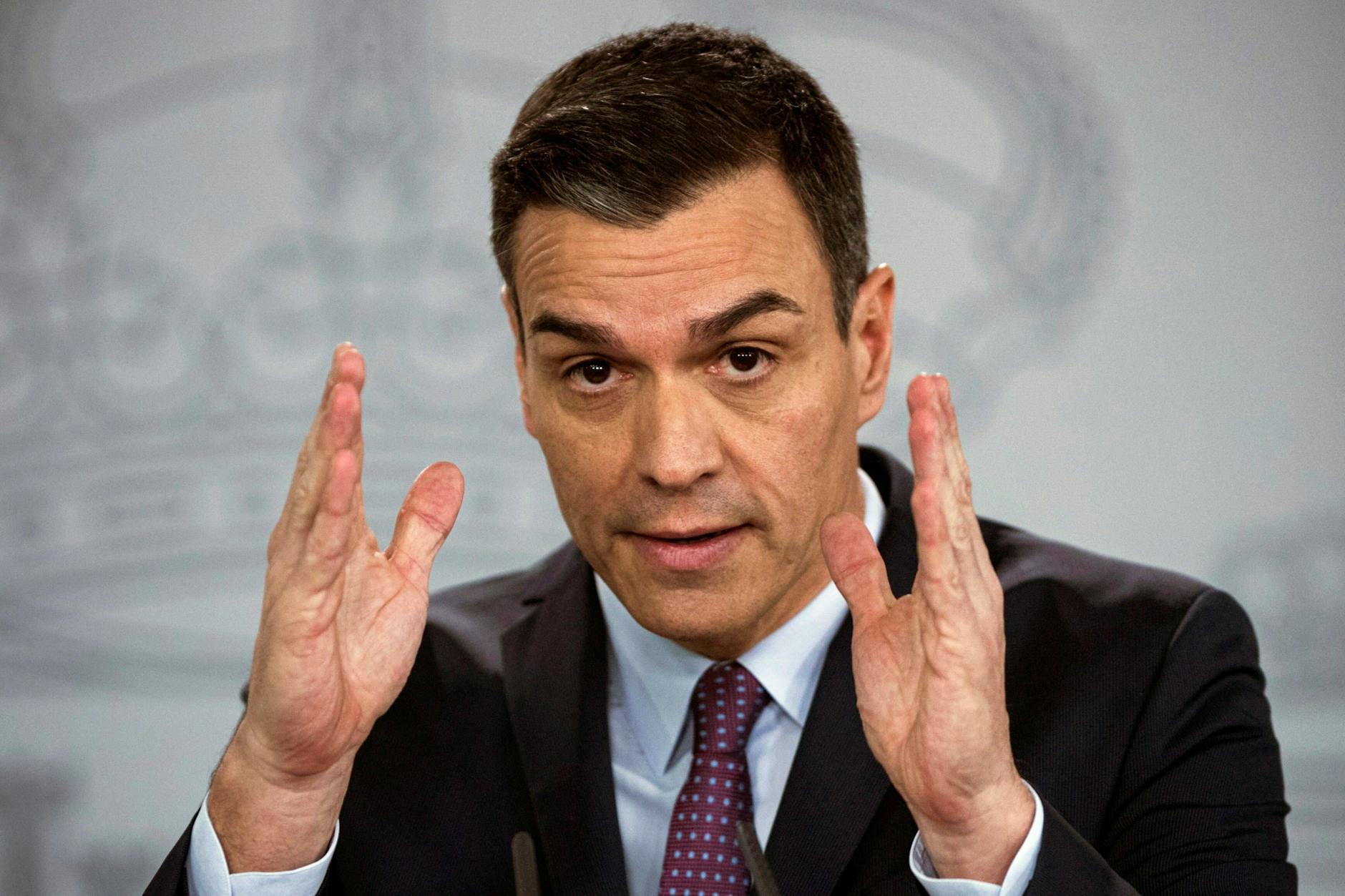 Der Spanische Ministerpräsident Pedro Sánchez setzt sich für strengere Regeln im Gebrauch von Sozialen Medien ein.
