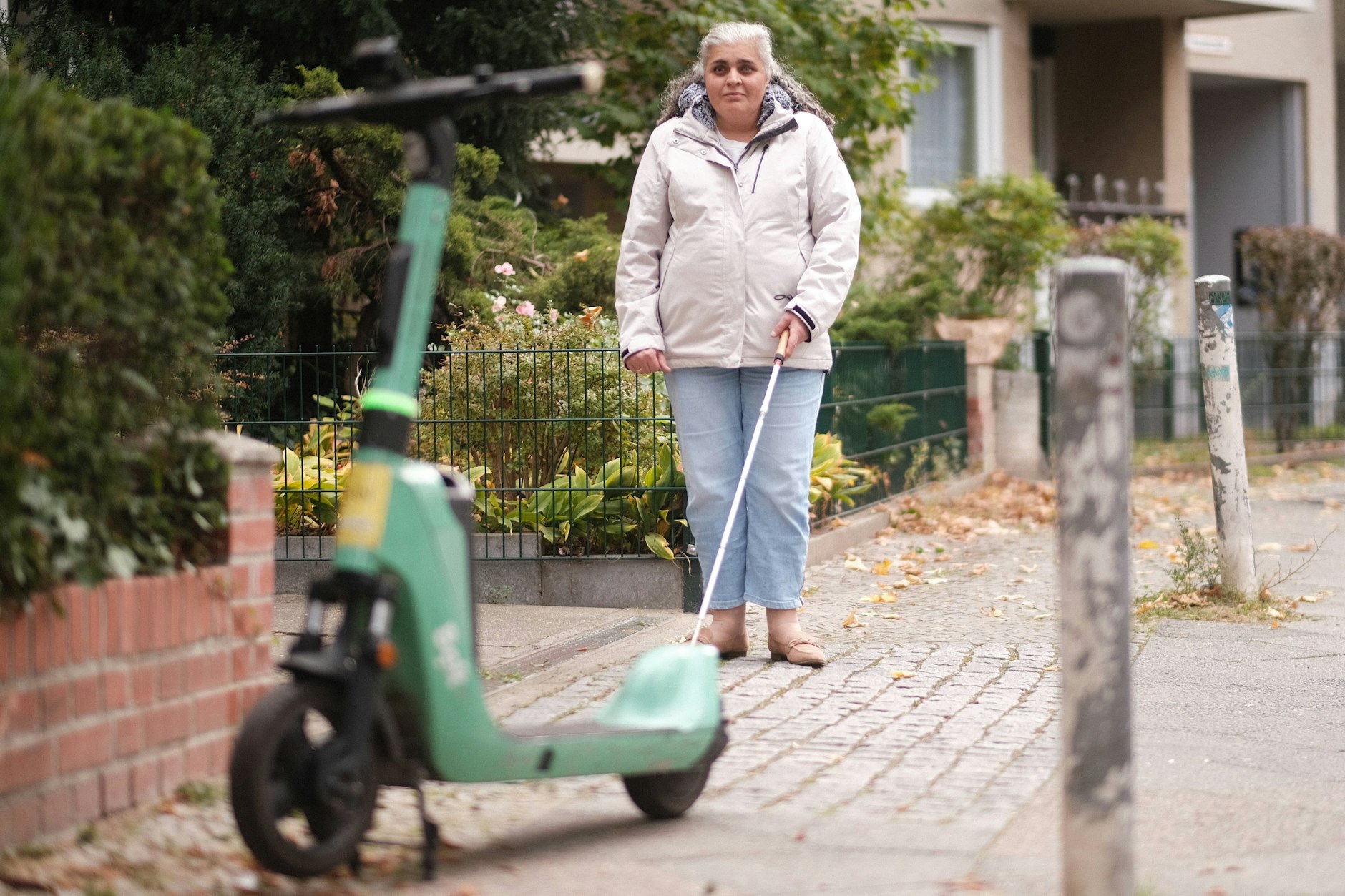 Bedia Kunz gehört zu den Menschen, die versucht haben, gegen die E-Scooter zu klagen.