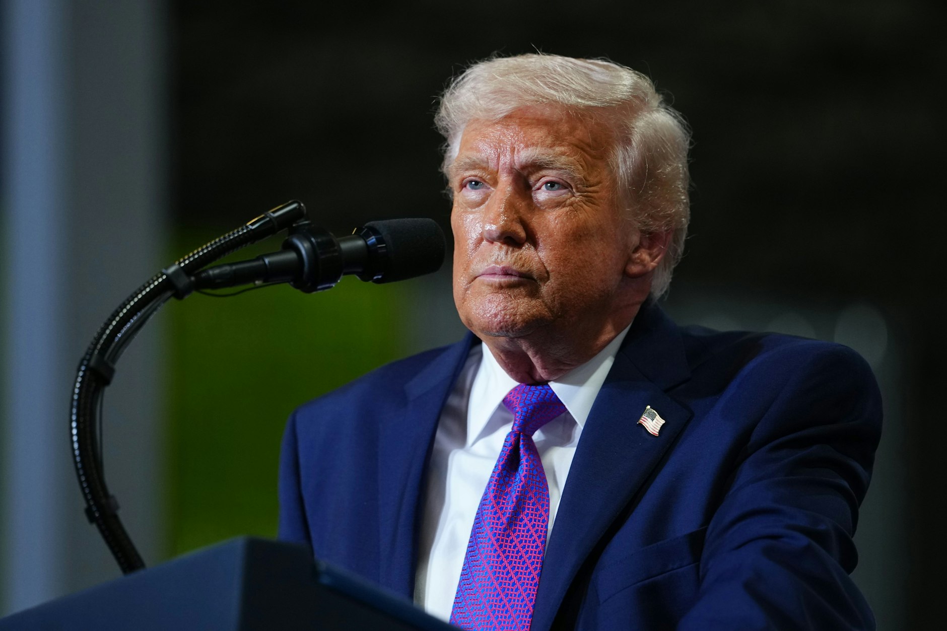 US-Präsident Donald Trump glaubt, man habe den Iran fast besiegt.