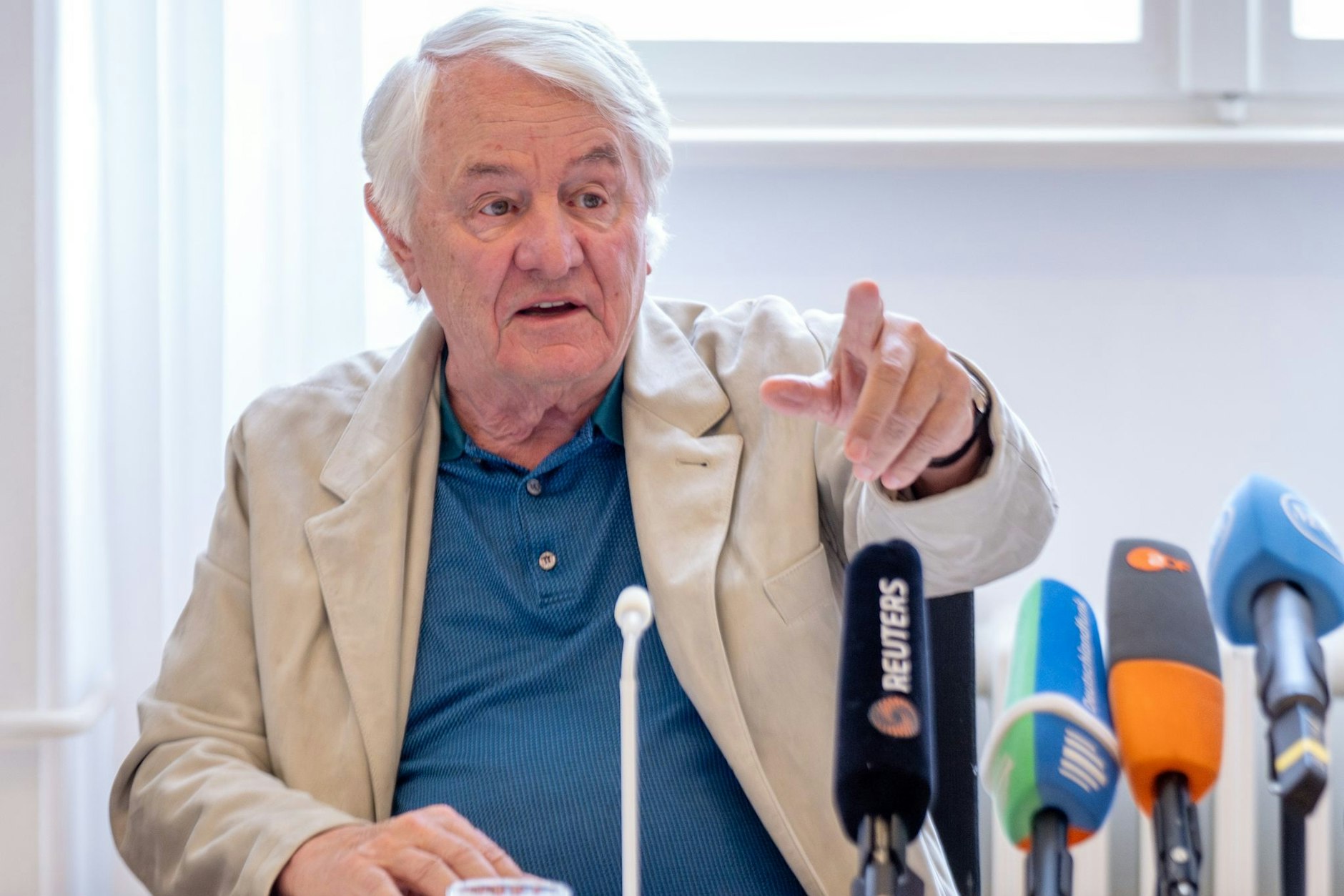 Das Vermögen von Hasso Plattner wird mit 13,8 Milliarden US-Dollar angegeben.