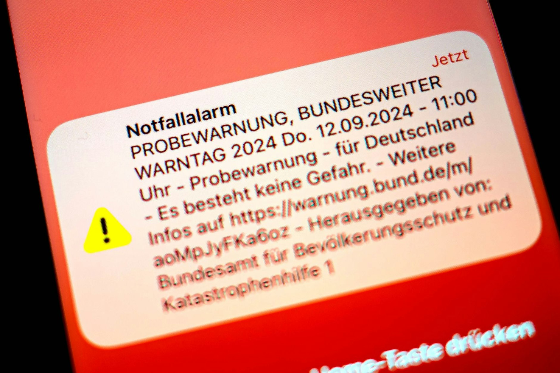 Ziel des Warntages, welcher seit 2020 in ganz Deutschland durchgeführt wird, ist unter anderem die technische Erprobung der Informationswege.