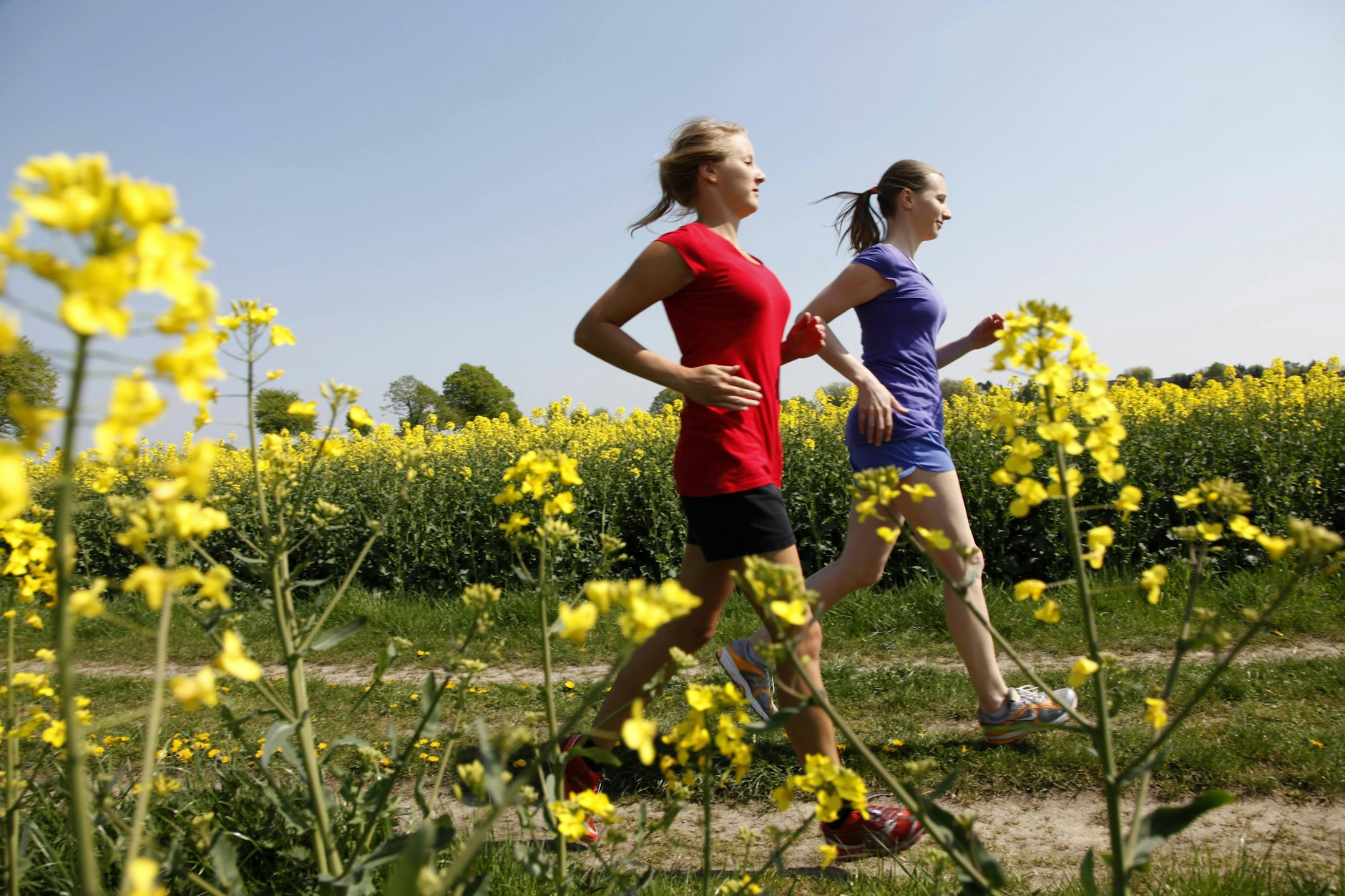 Auch wenn die Pollensaison beginnt, kann man mit ein paar Tipps Sport im Freien machen.