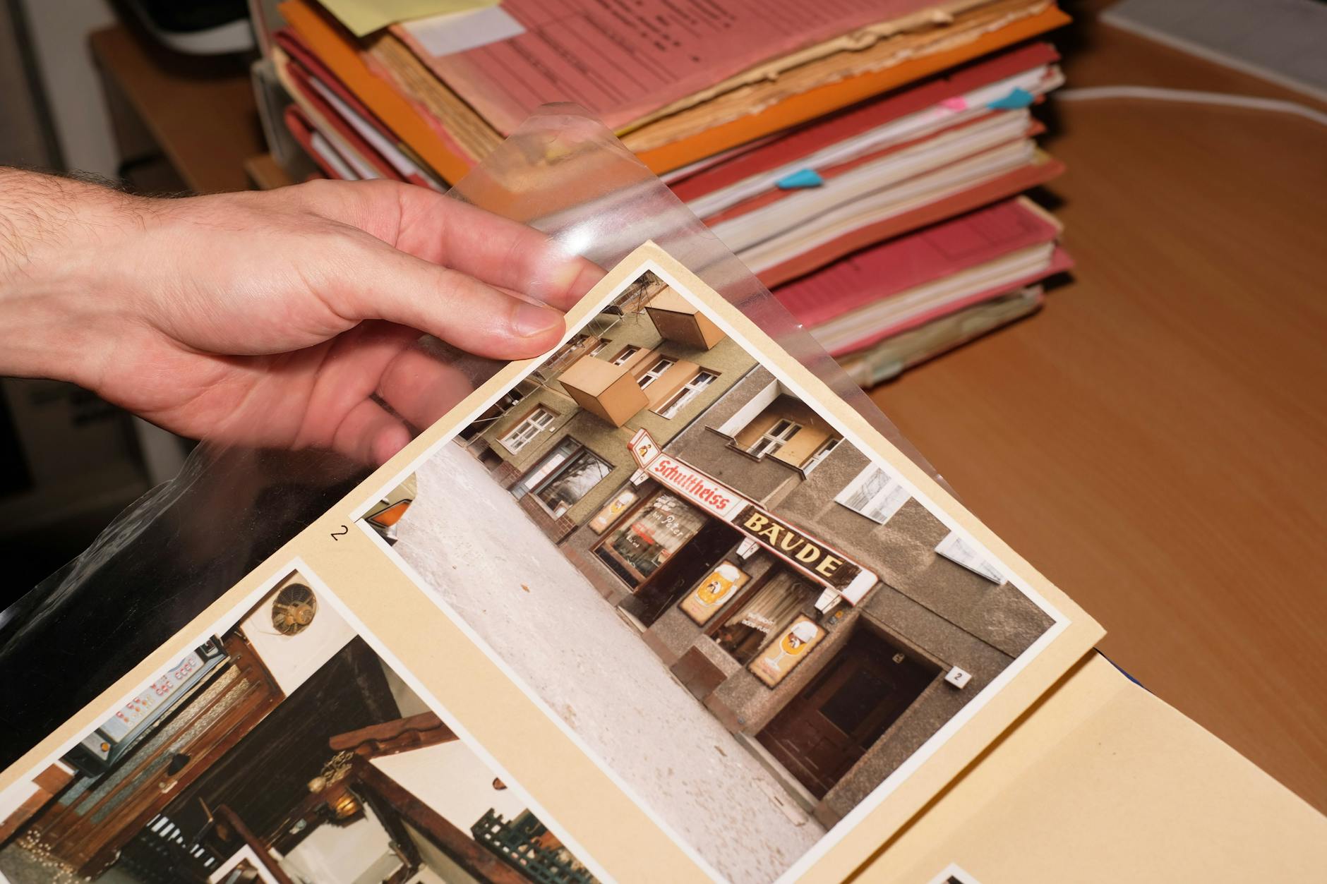 Die Schultheiß-Baude 1986 in Charlottenburg, die Kneipe existiert heute nicht mehr.