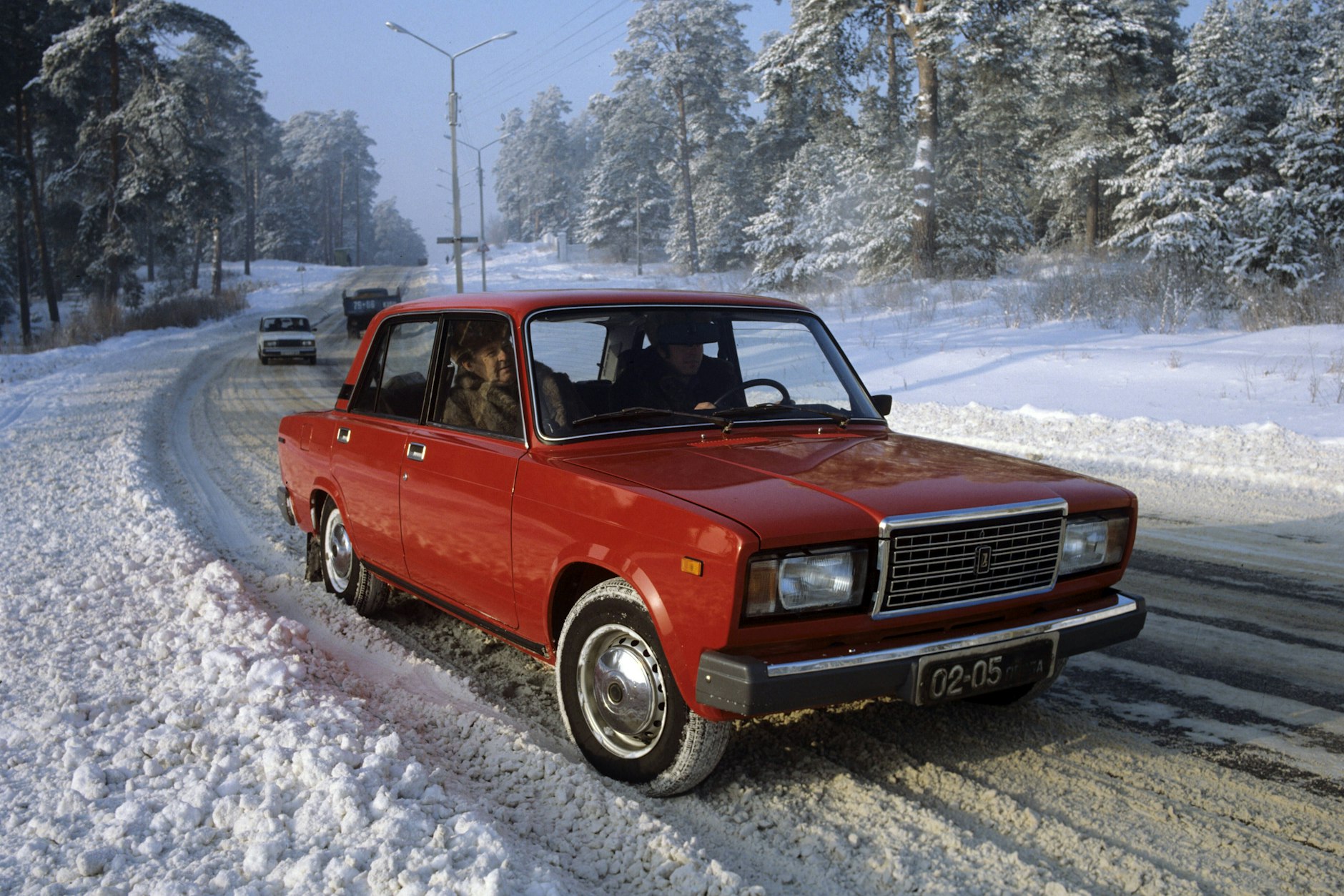 Für die Autos war erst der Name Schiguli üblich, später wurden die Pkw aus Russland auch in der DDR nur noch Lada genannt.