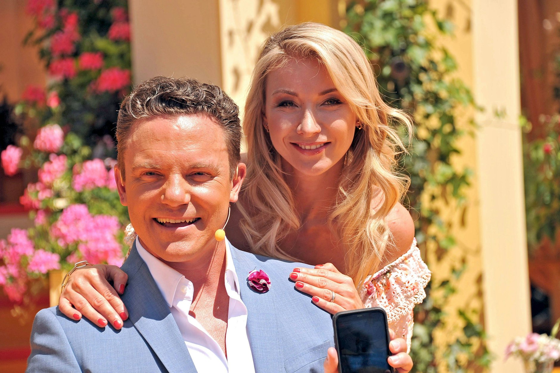 Stefan Mross und Anna Carina Woitschack im Jahr 2021.