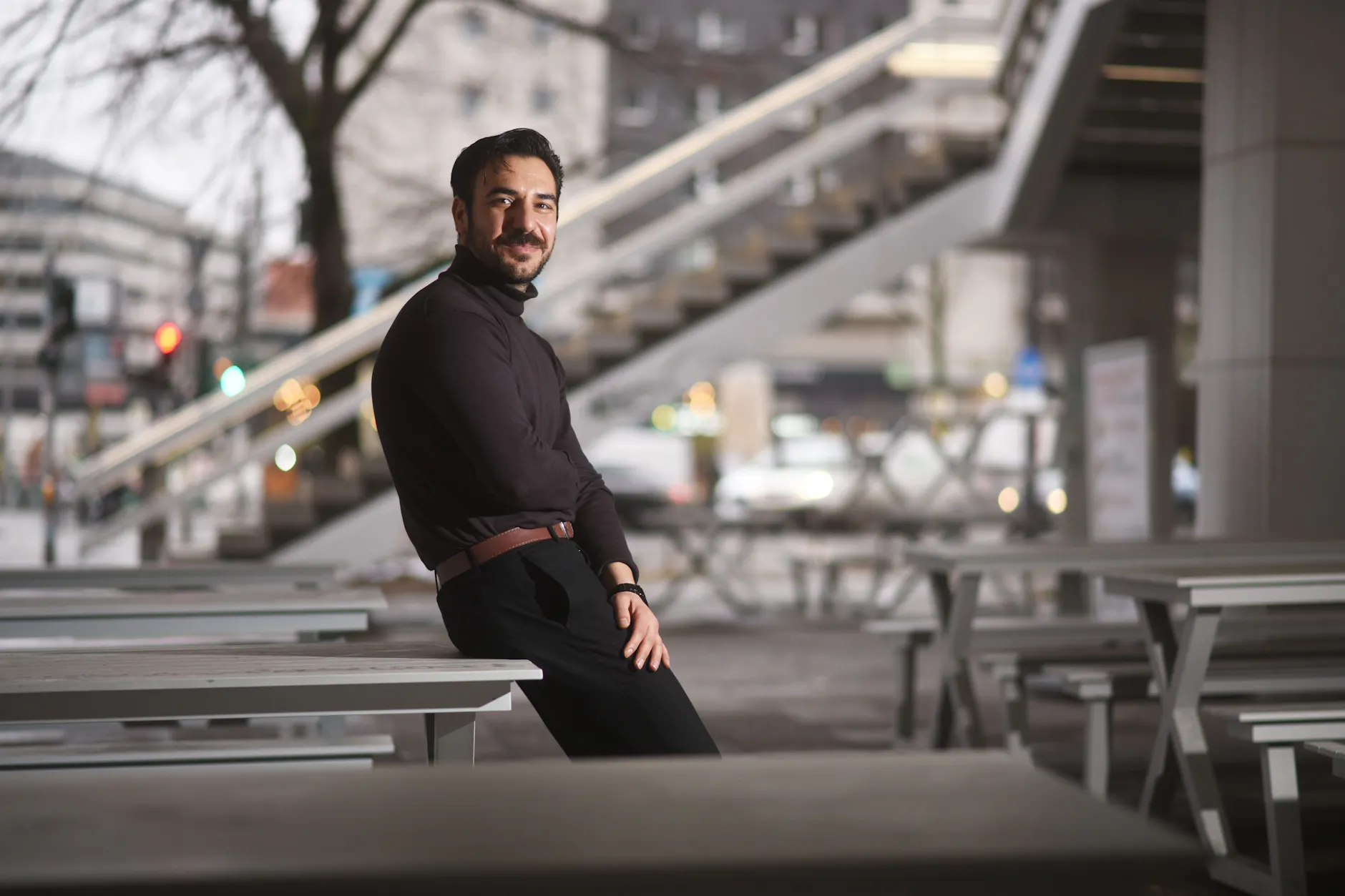 Hamed Valy ist der Gründer der ersten afghanischen Modelagentur.