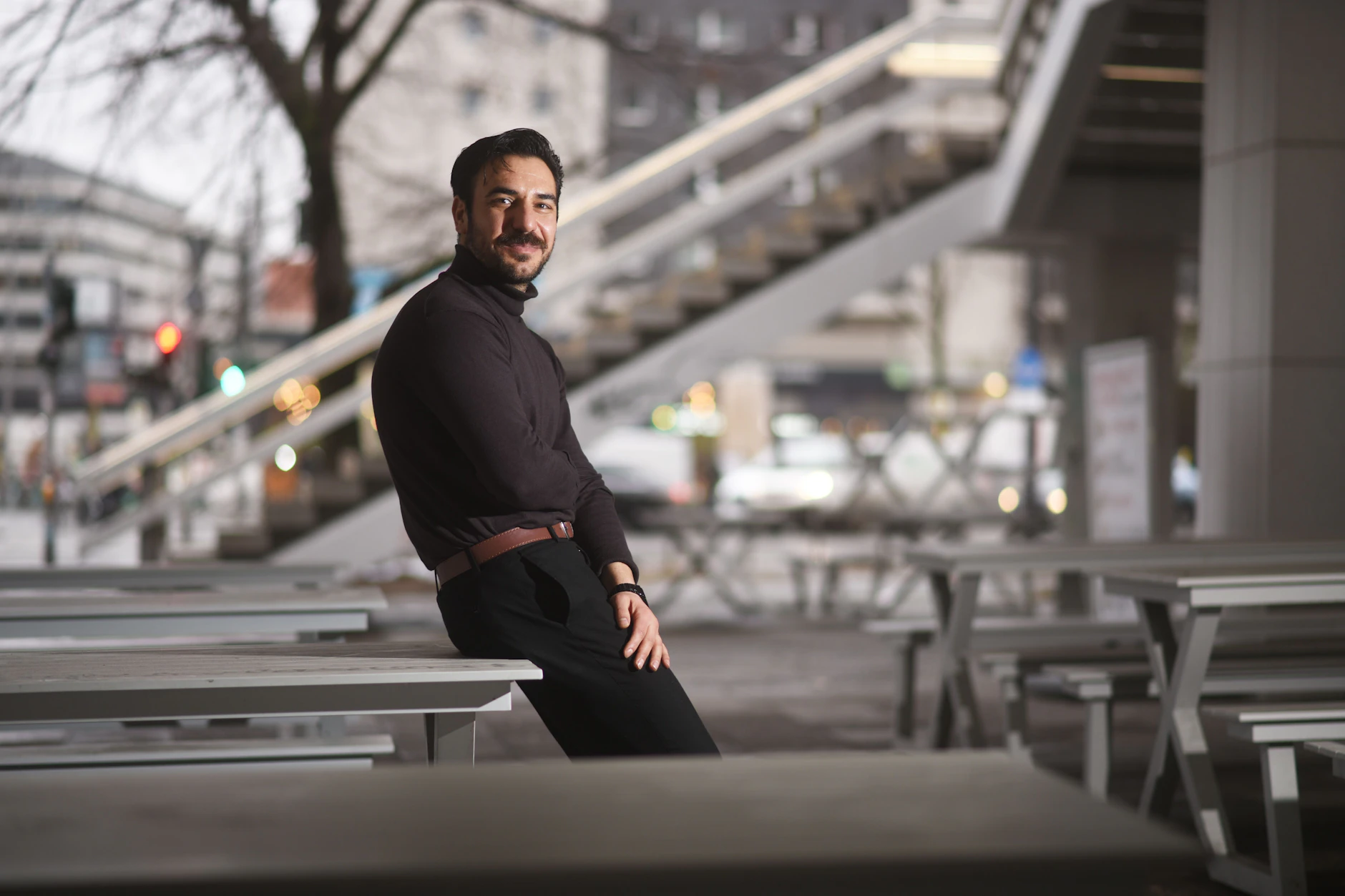 Hamed Valy ist der Gründer der ersten afghanischen Modelagentur.